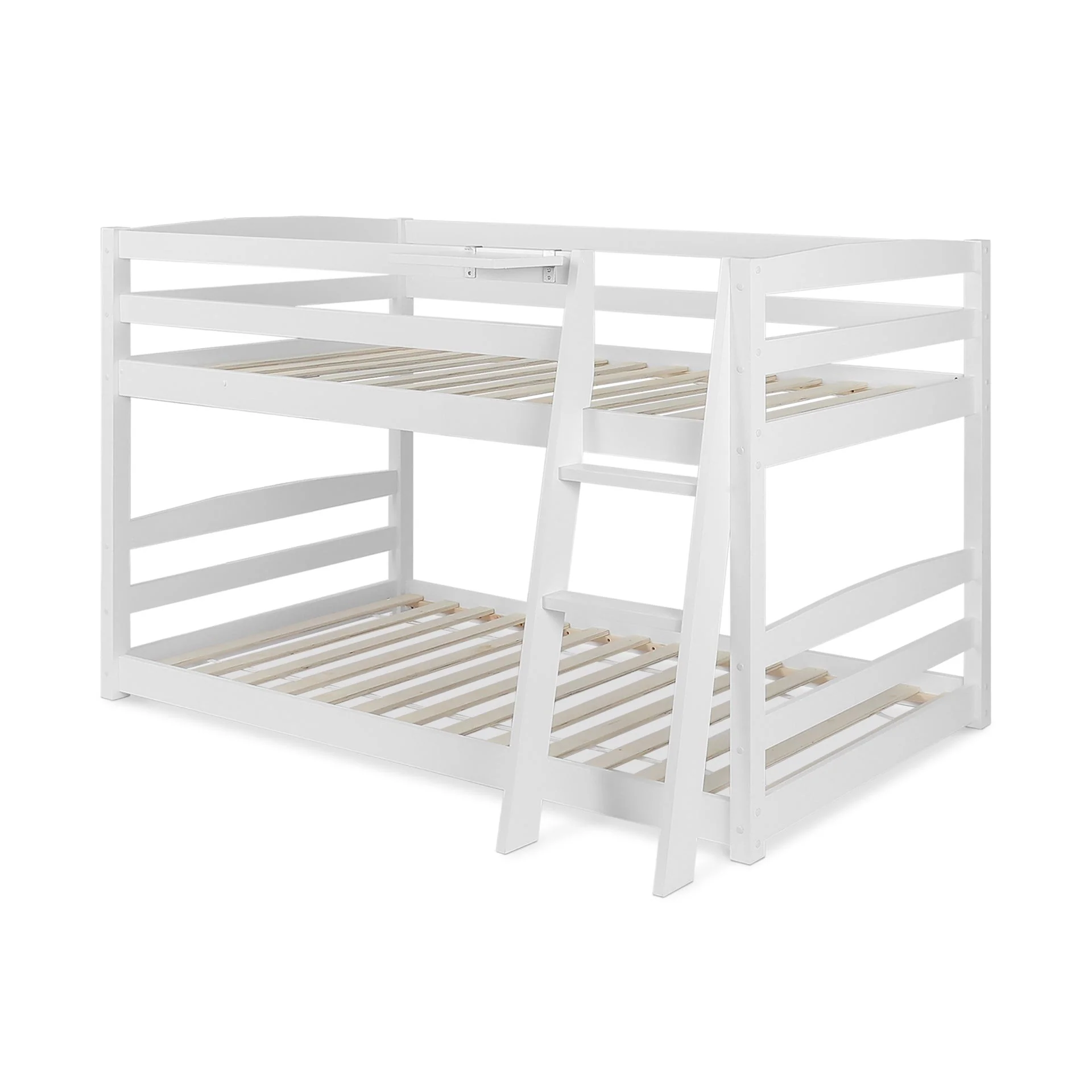 Kinga Single Wooden Bunk Bed Frame - White - Image 9
