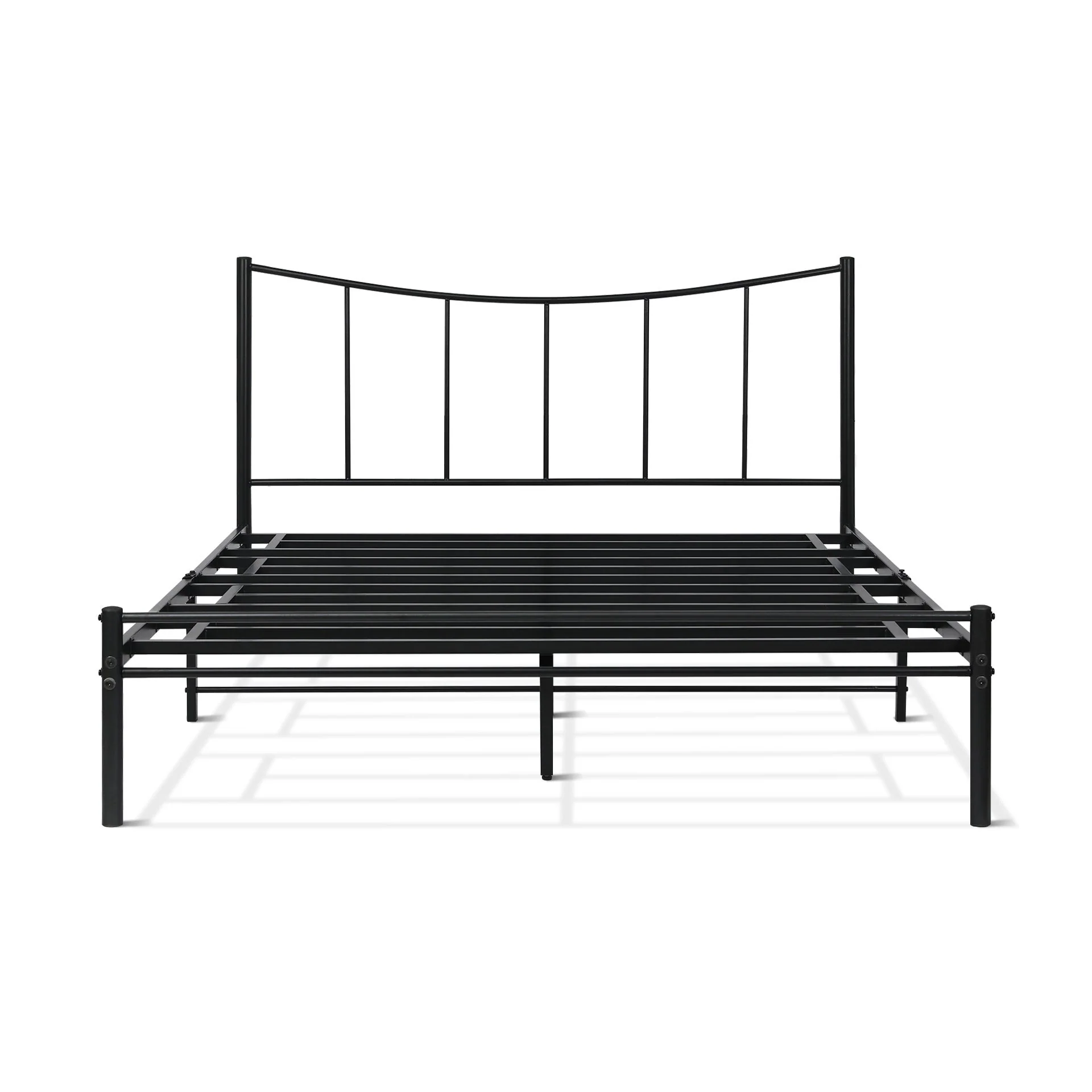 Kinsley Queen Metal Bed Frame - Black - Image 7