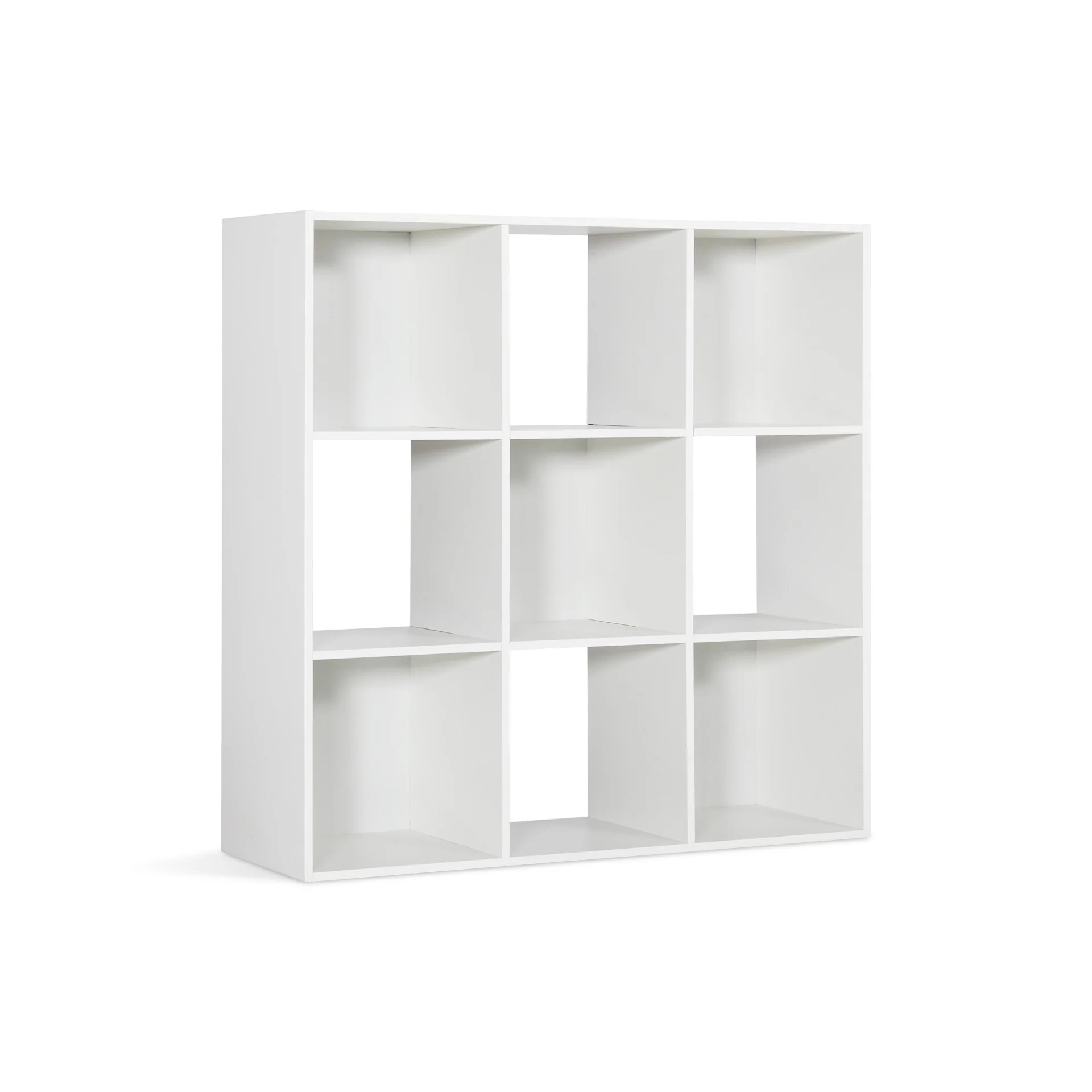 Kivu 9 Cube Square Bookshelf - White - Image 8