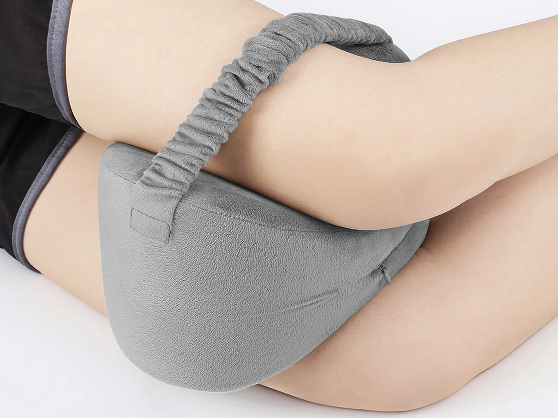 Knee Pillow Memory Foam Pregnancy Support Cushion - Image 9