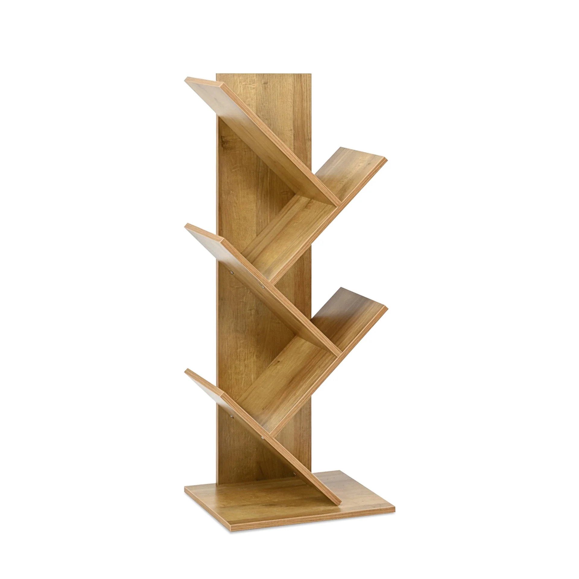 Koru 4 Tier Tree Bookshelf - Oak - Image 7