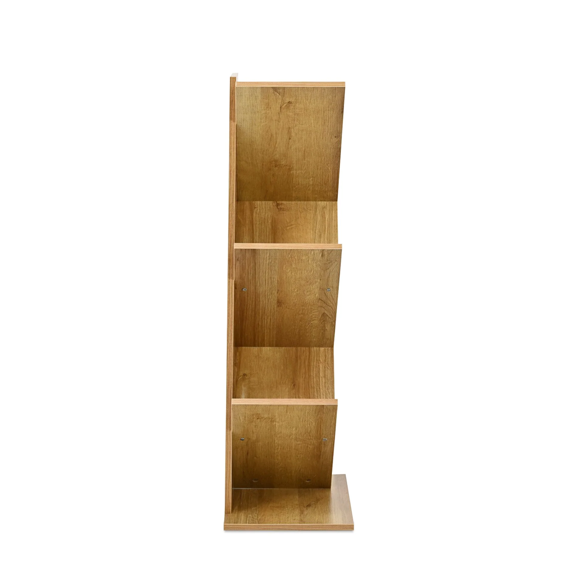 Koru 4 Tier Tree Bookshelf - Oak - Image 9