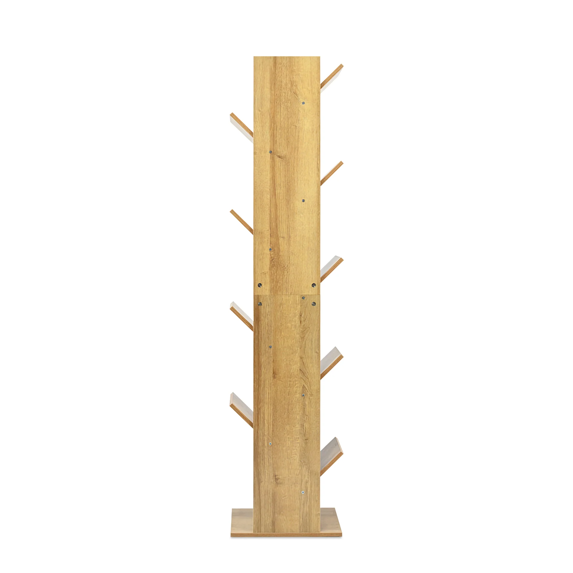 Koru 8 Tier Tree Bookshelf - Oak - Image 11