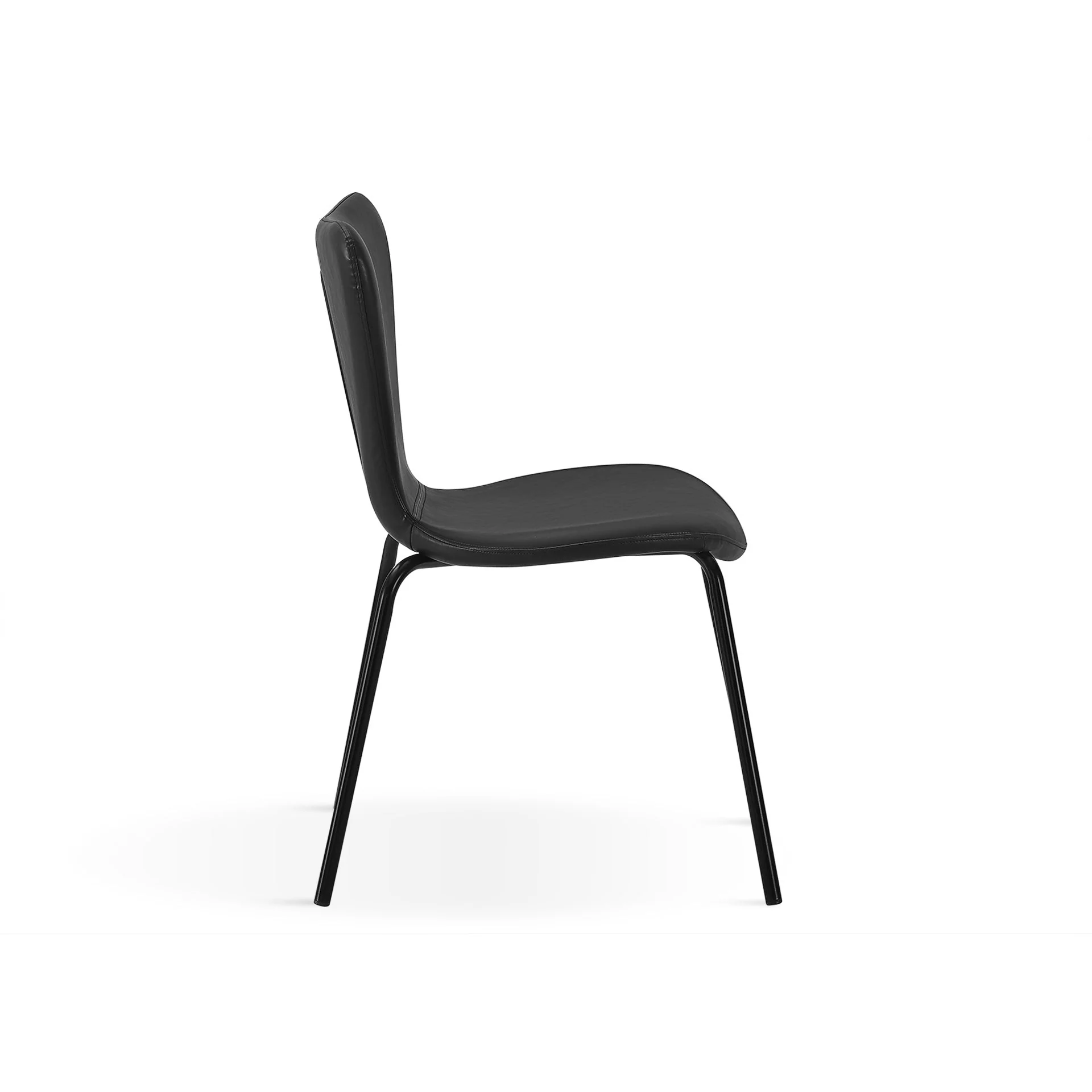Kyra Dining Chair - Set Of 4 - Black - Image 6