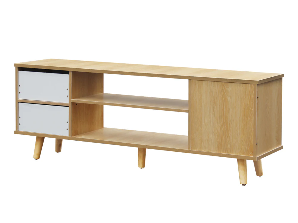 LAGUNA 1.2M Entertainment Unit - Oak - Image 5