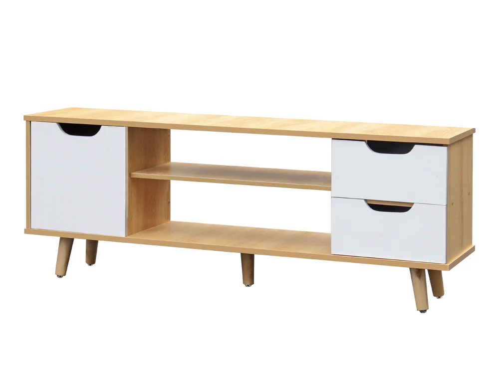 LAGUNA 1.2M Entertainment Unit - Oak - Image 9