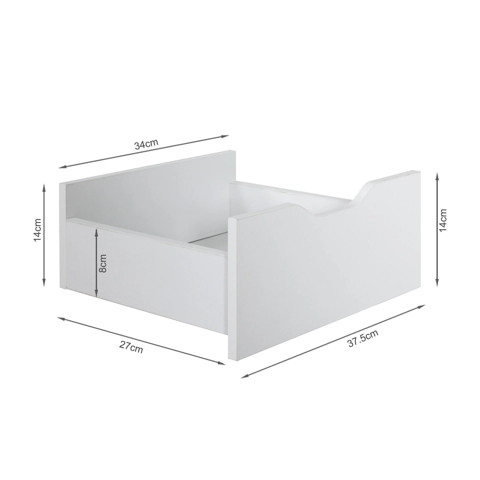 Laguna 1.2M Entertainment Unit - White - Image 12