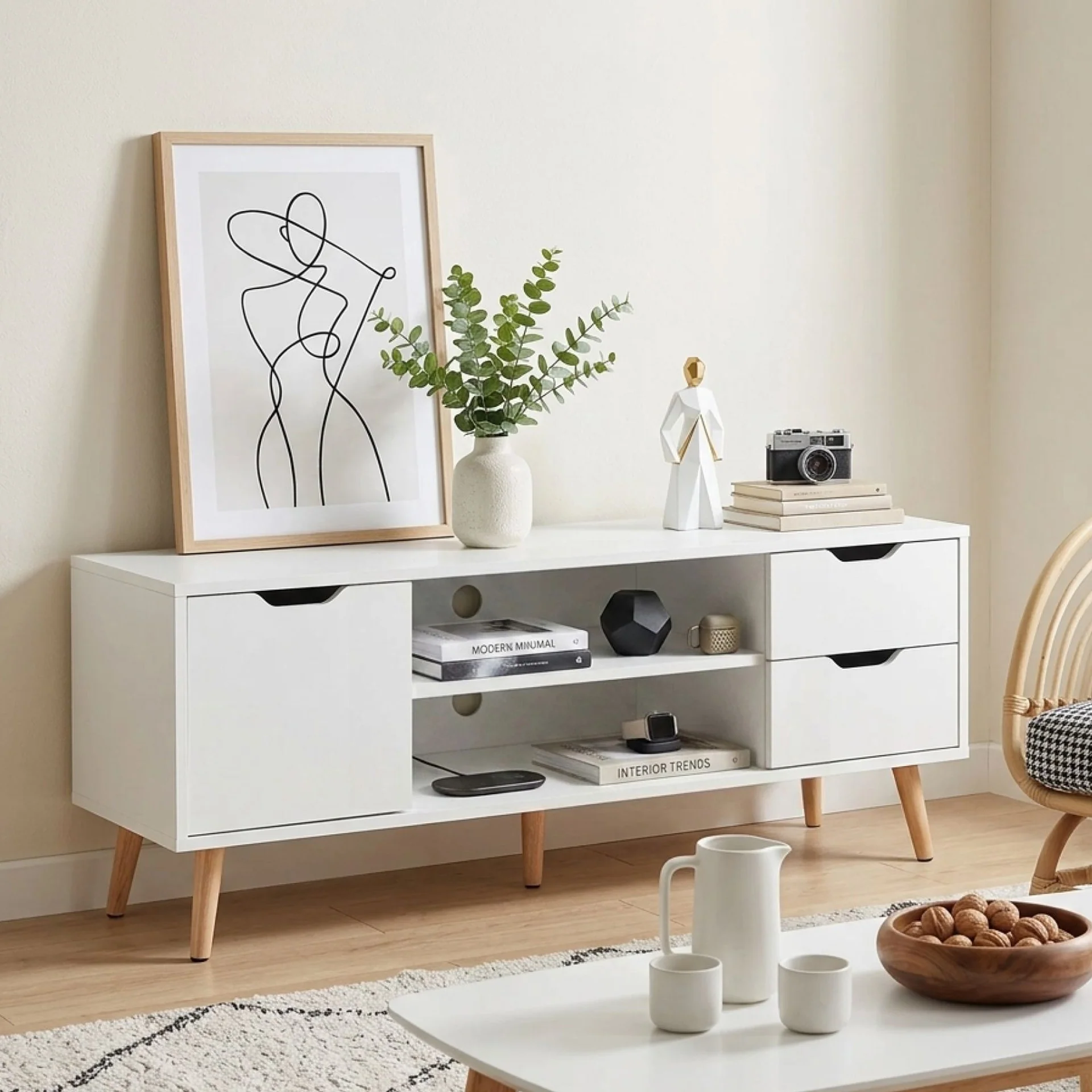 Laguna 1.2M Entertainment Unit - White - Image 3