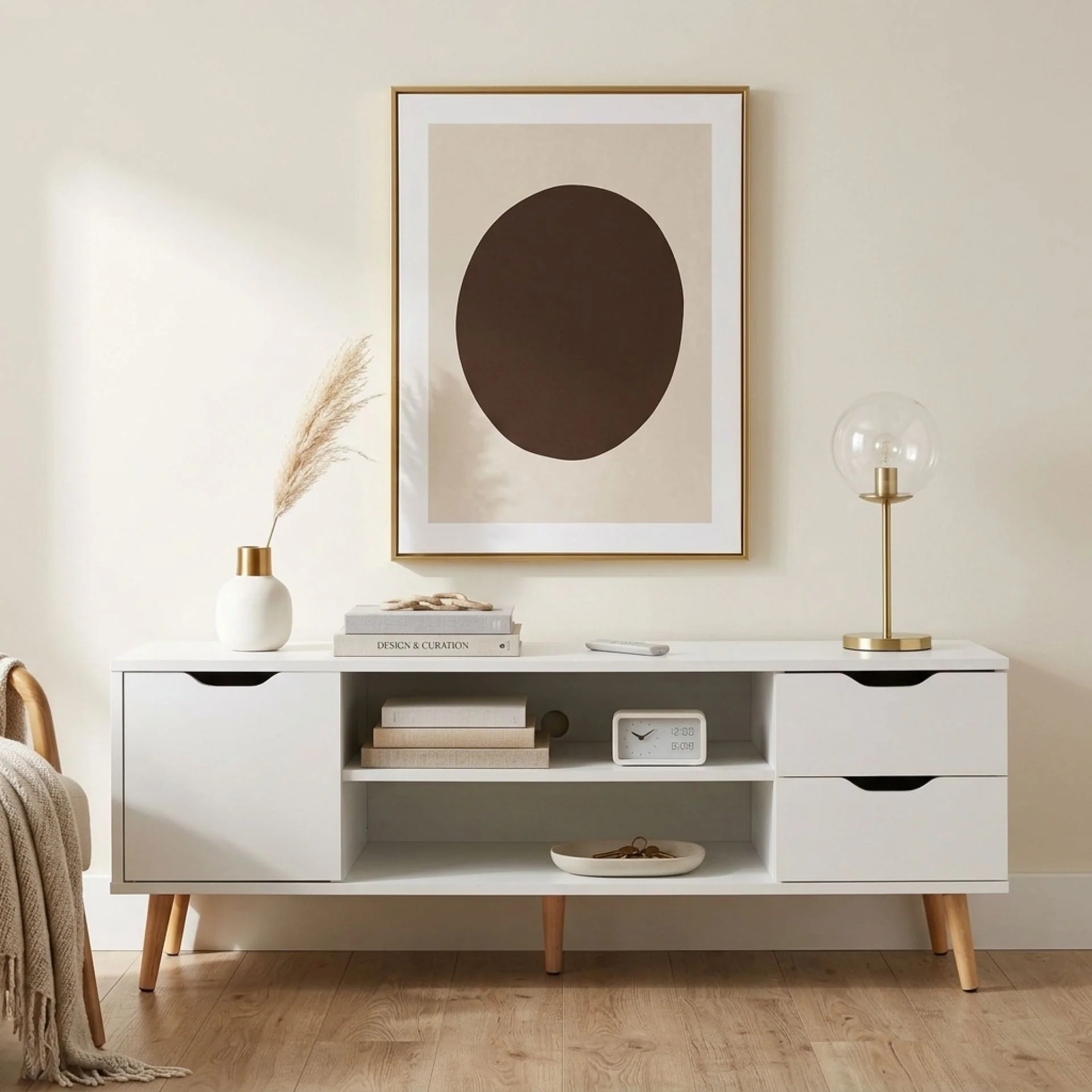 Laguna 1.2M Entertainment Unit - White - Image 4