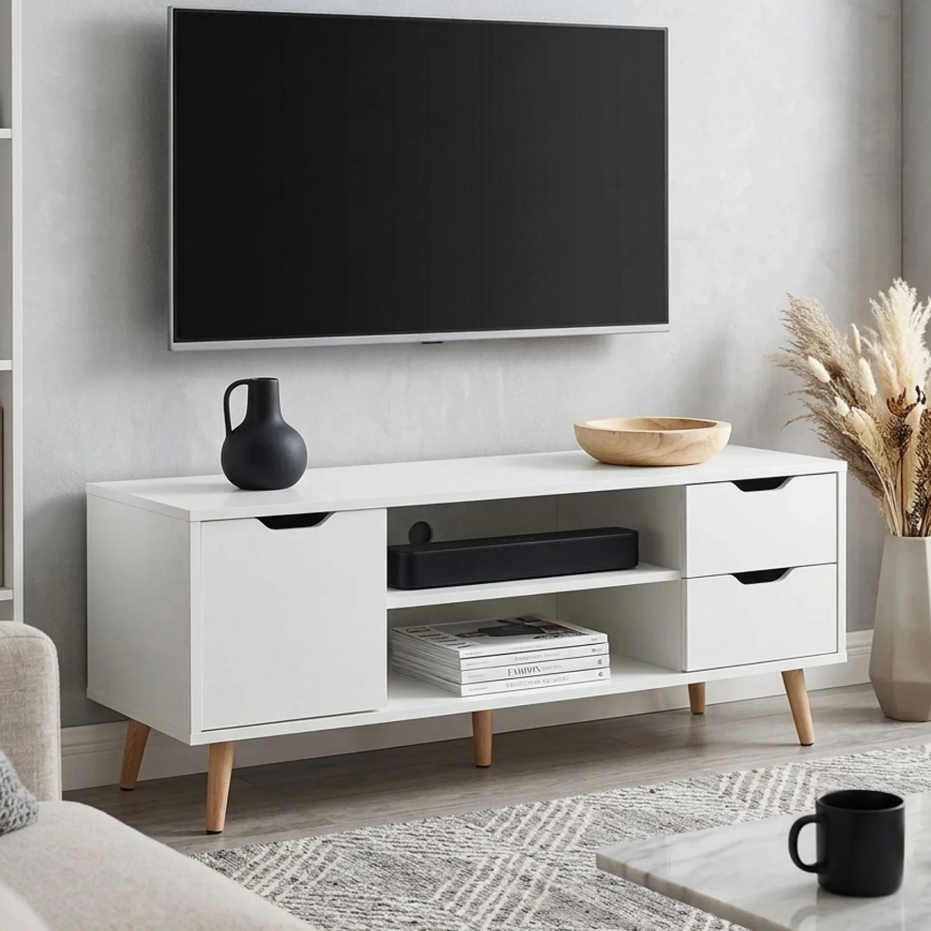 Laguna 1.2M Entertainment Unit - White - Image 5
