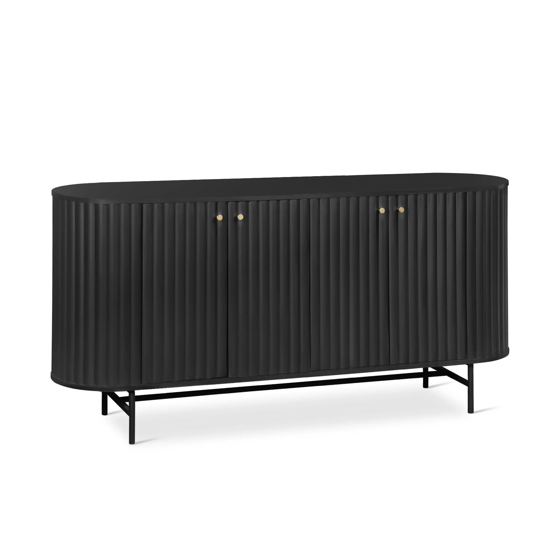 Lassen Sideboard Buffet Table - Black - Image 3