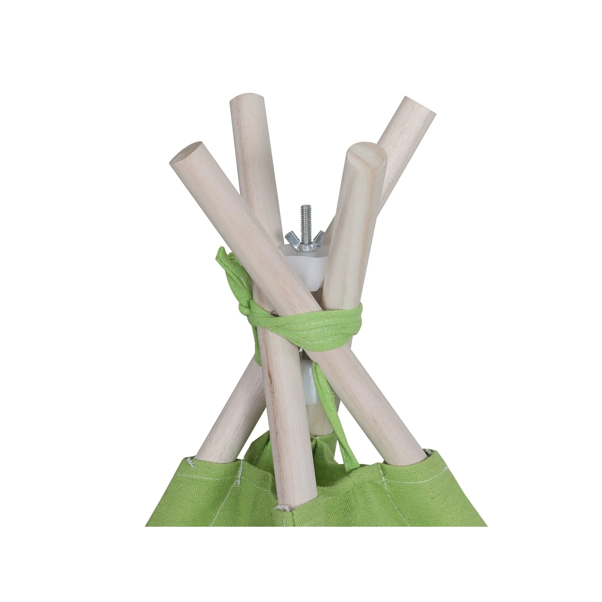 Leni Kids Teepee Kid Play Tent - Green - Image 5