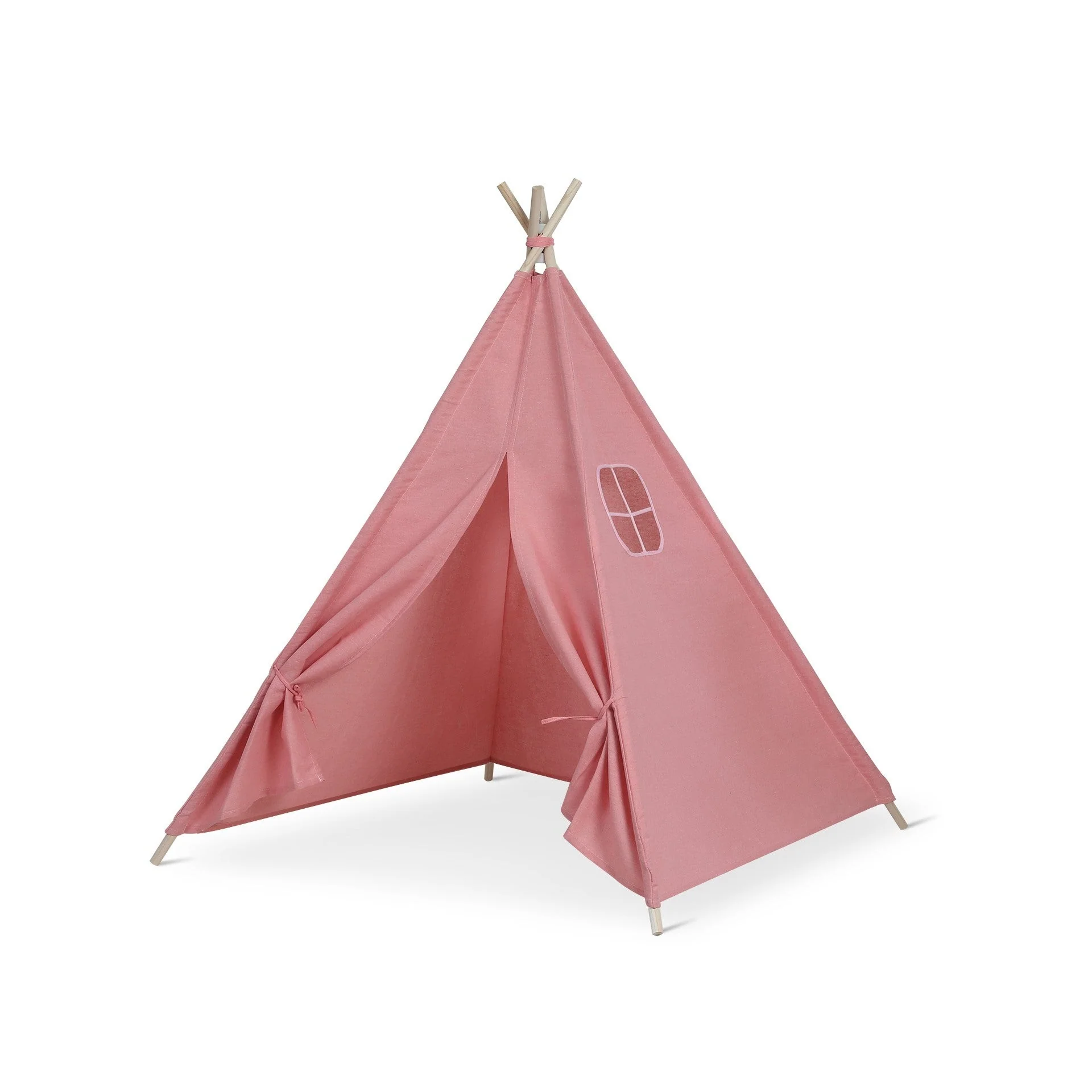 Leni Kids Teepee Kid Play Tent - Pink - Image 2