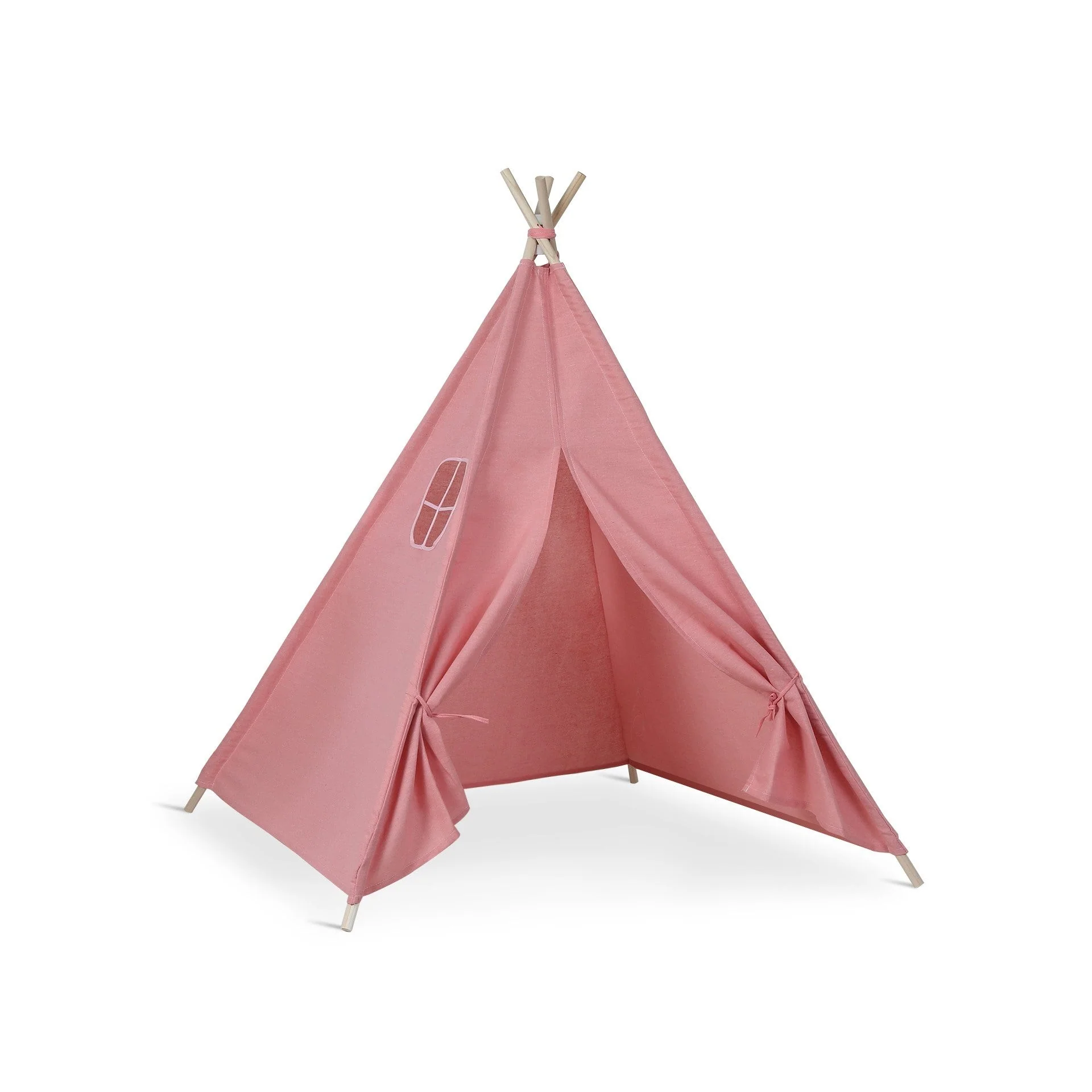 Leni Kids Teepee Kid Play Tent - Pink - Image 3