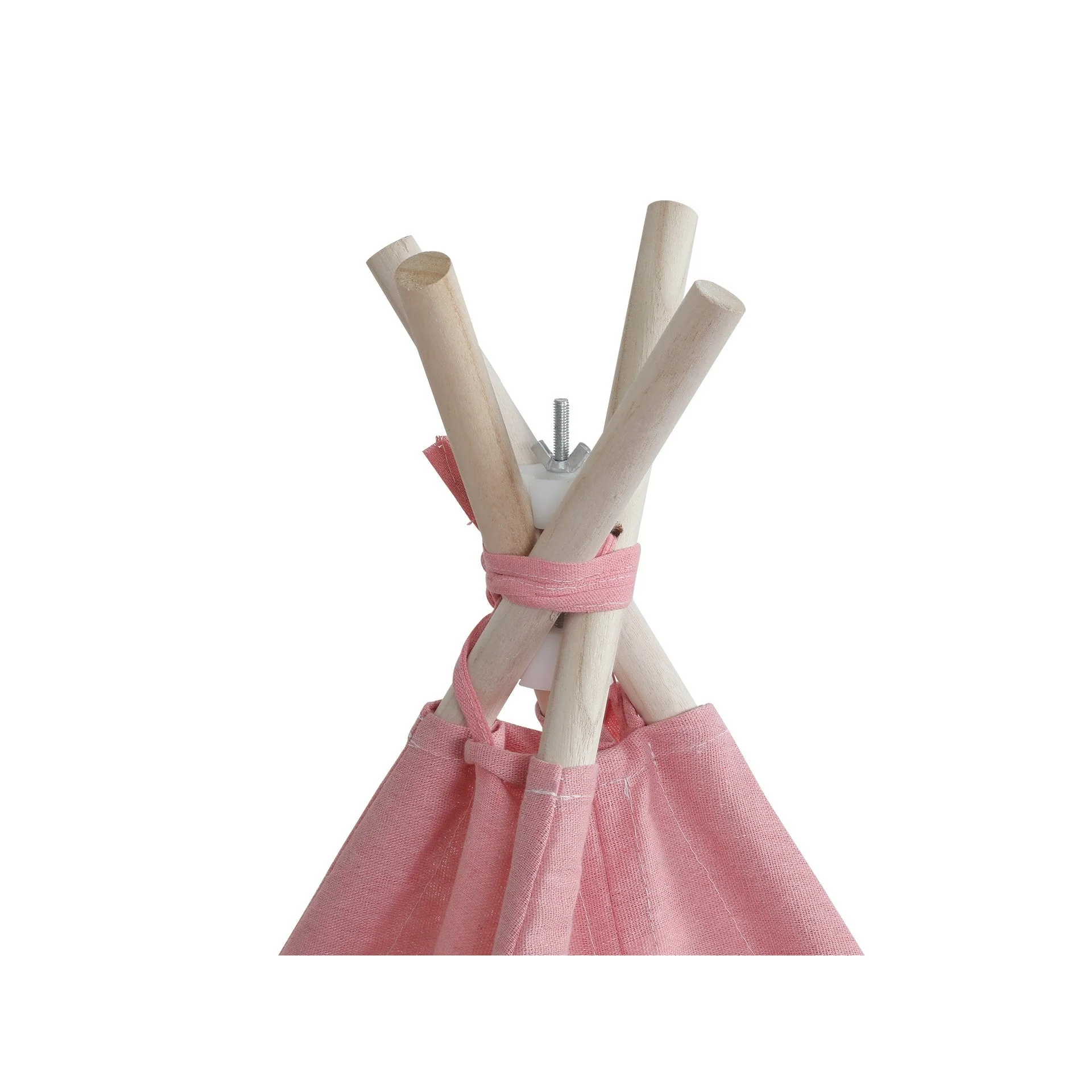 Leni Kids Teepee Kid Play Tent - Pink - Image 4
