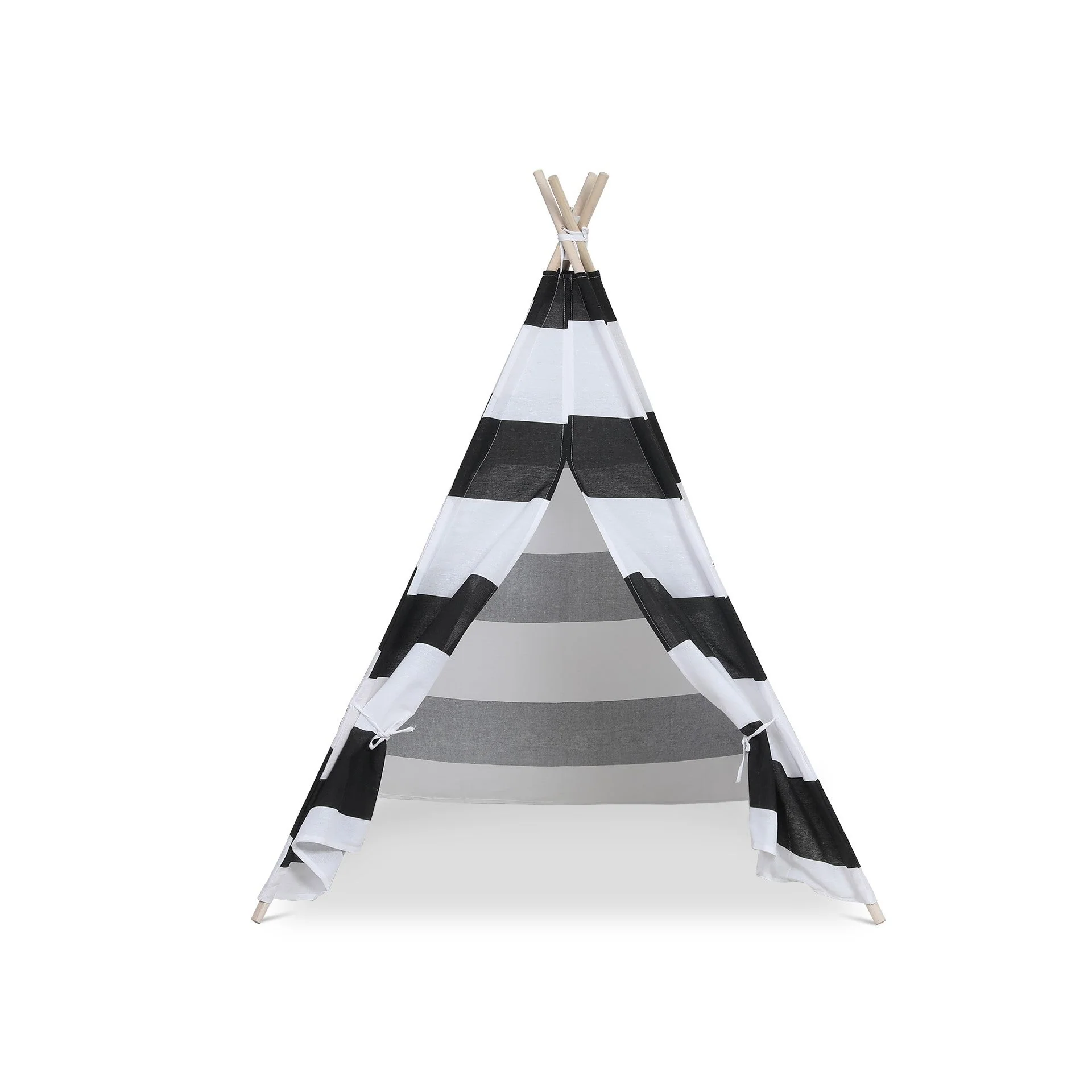 Leni Kids Teepee Kid Play Tent - Stripe Pattern - Image 3