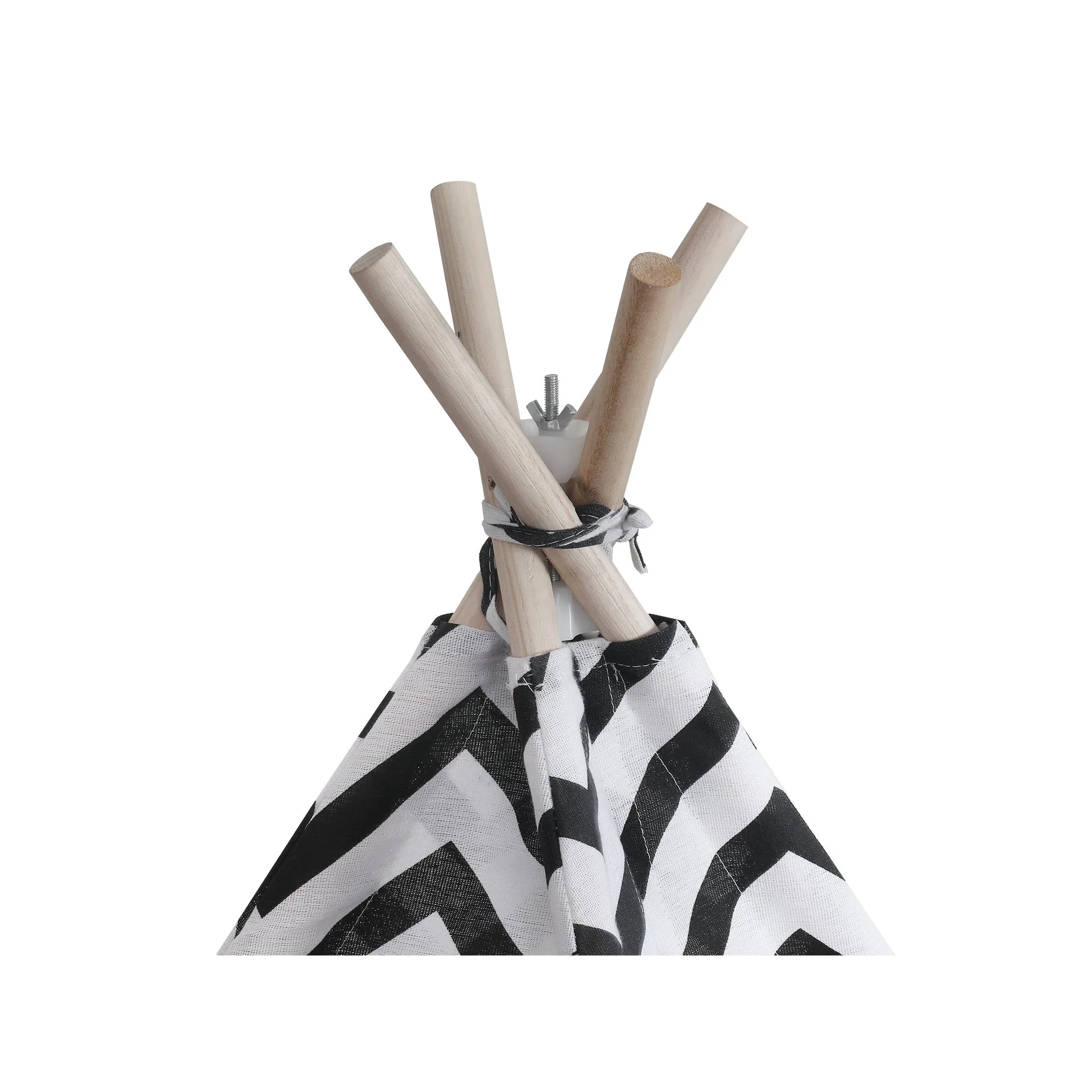 Leni Kids Teepee Kid Play Tent - Wavy Pattern - Image 4