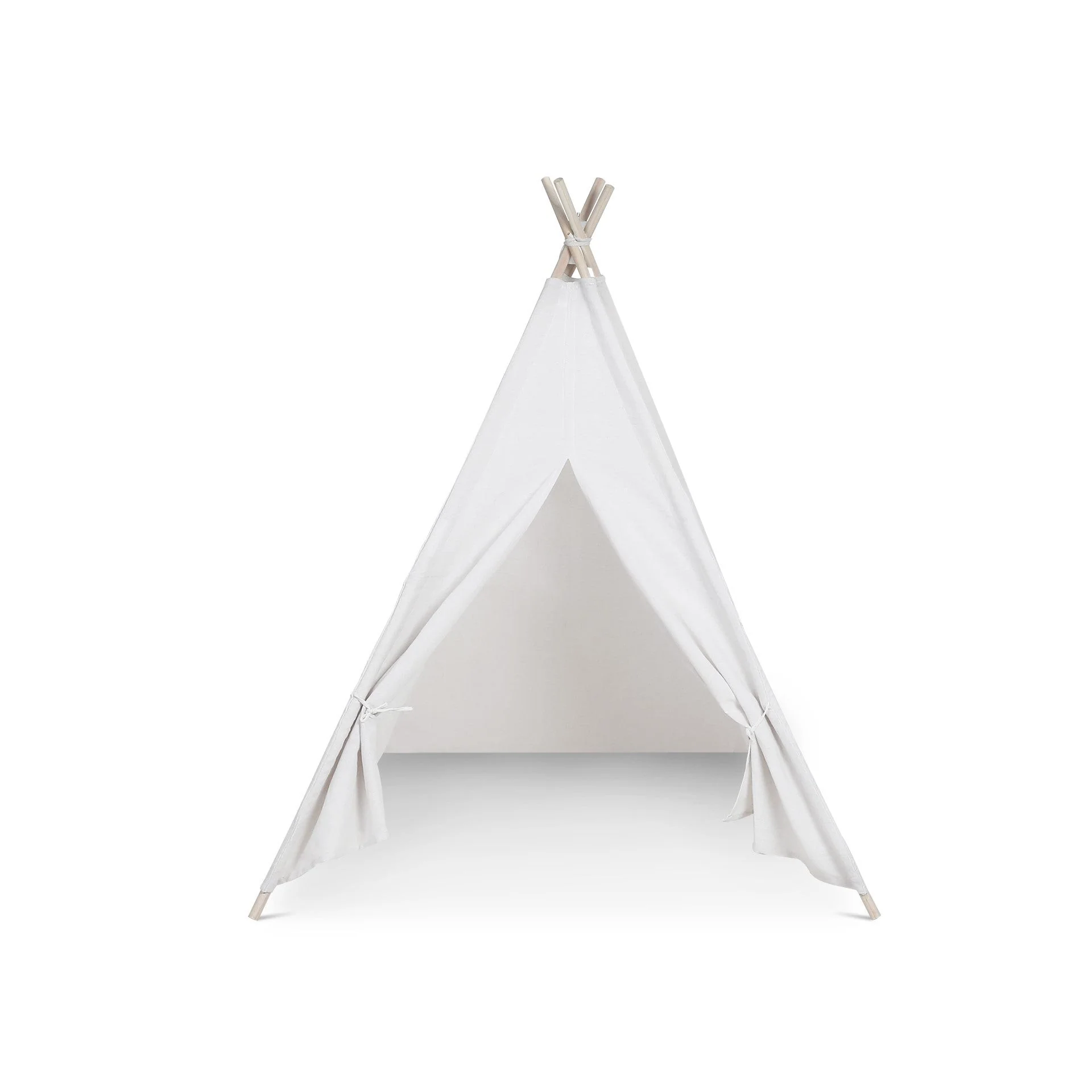 Leni Kids Teepee Kid Play Tent - White - Image 3