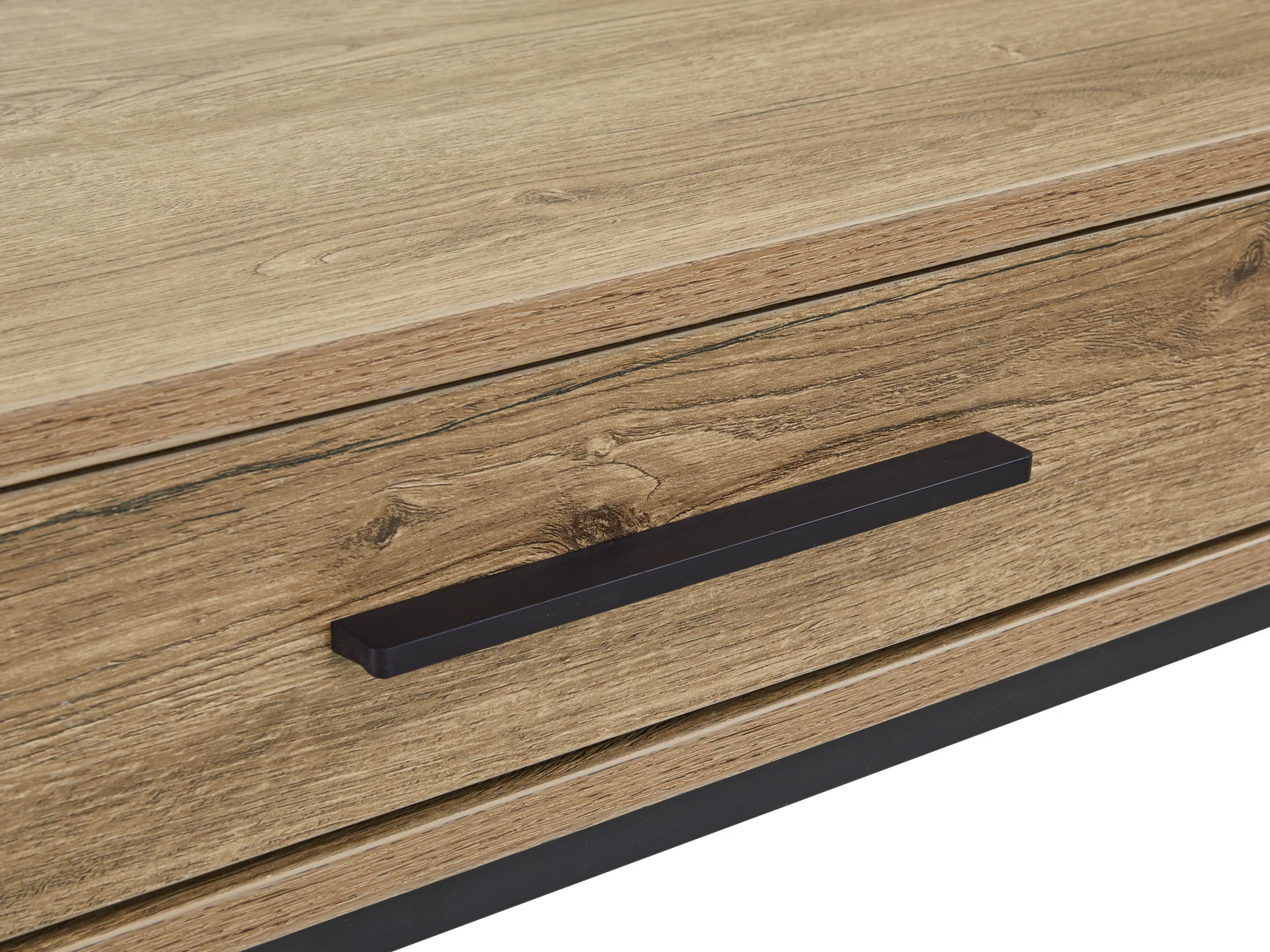 Lennox 120cm Computer Desk - Dark Oak - Image 8