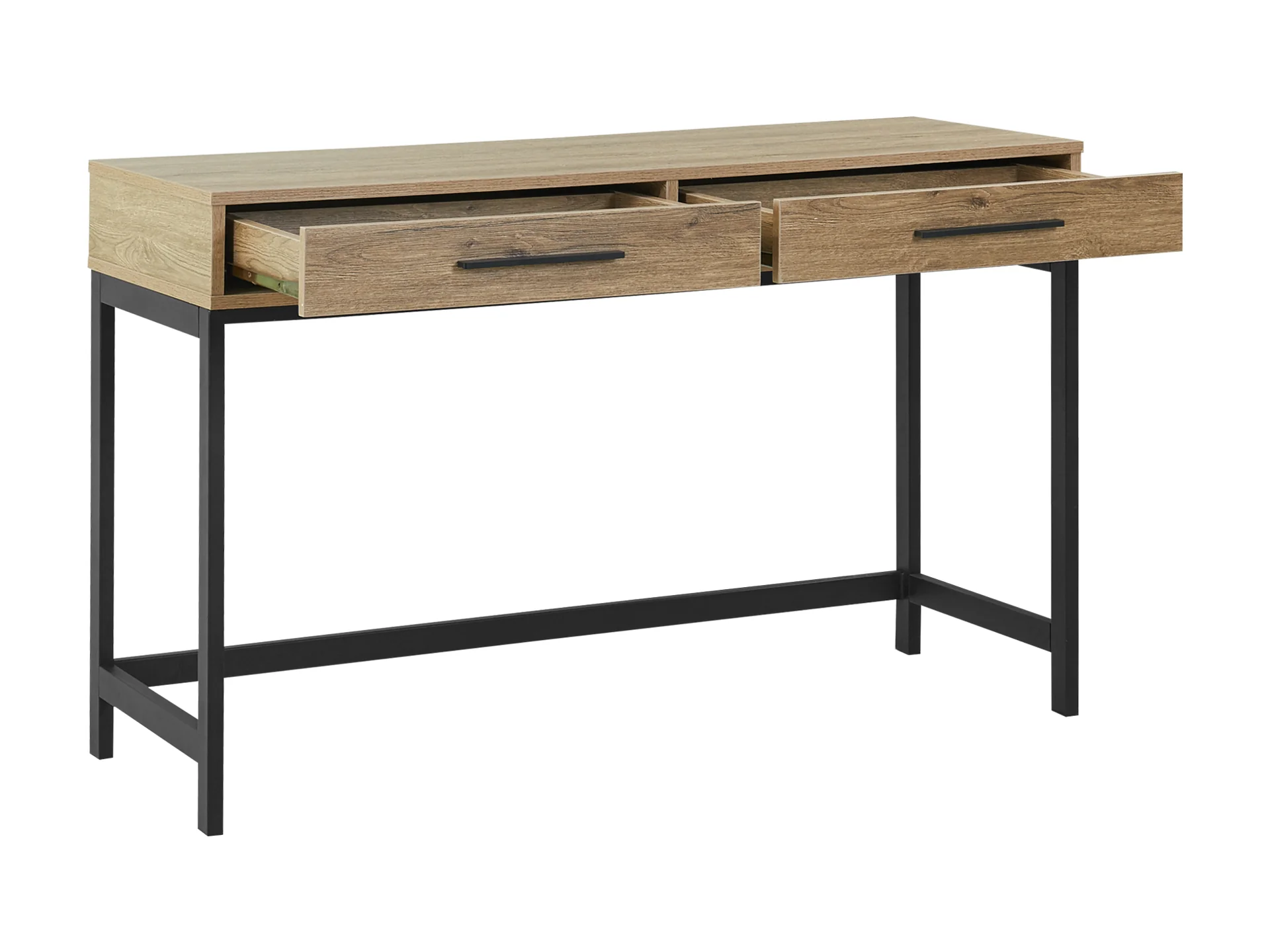 Lennox 120cm Computer Desk - Dark Oak - Image 9