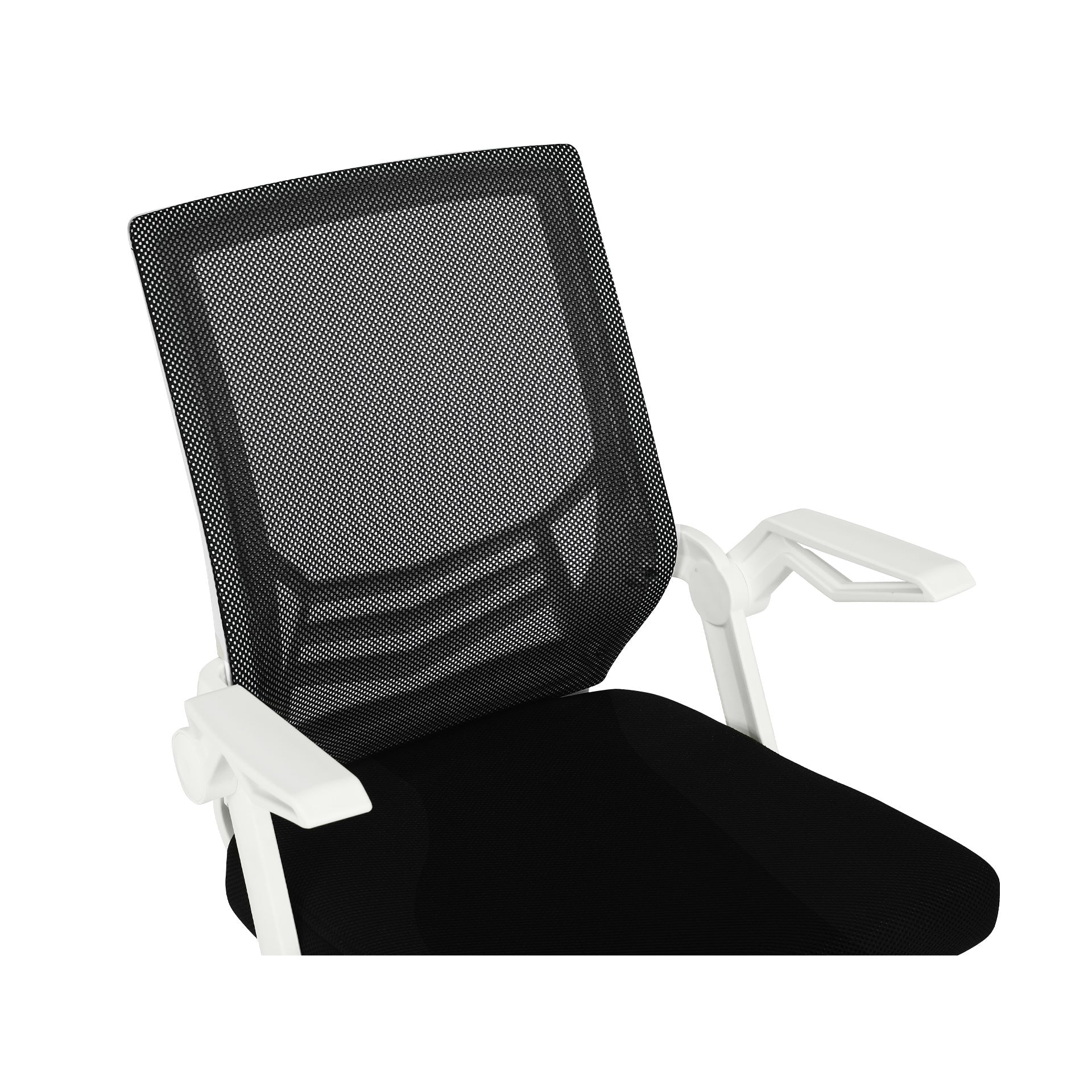 Leon Office Chair - Black + White - Image 12