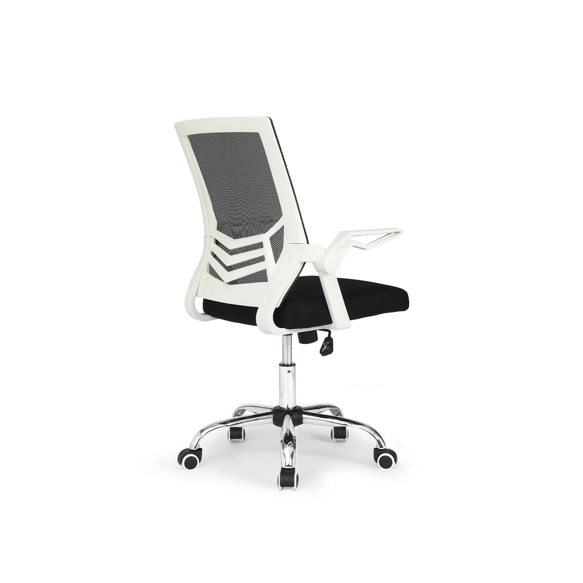 Leon Office Chair - Black + White - Image 8
