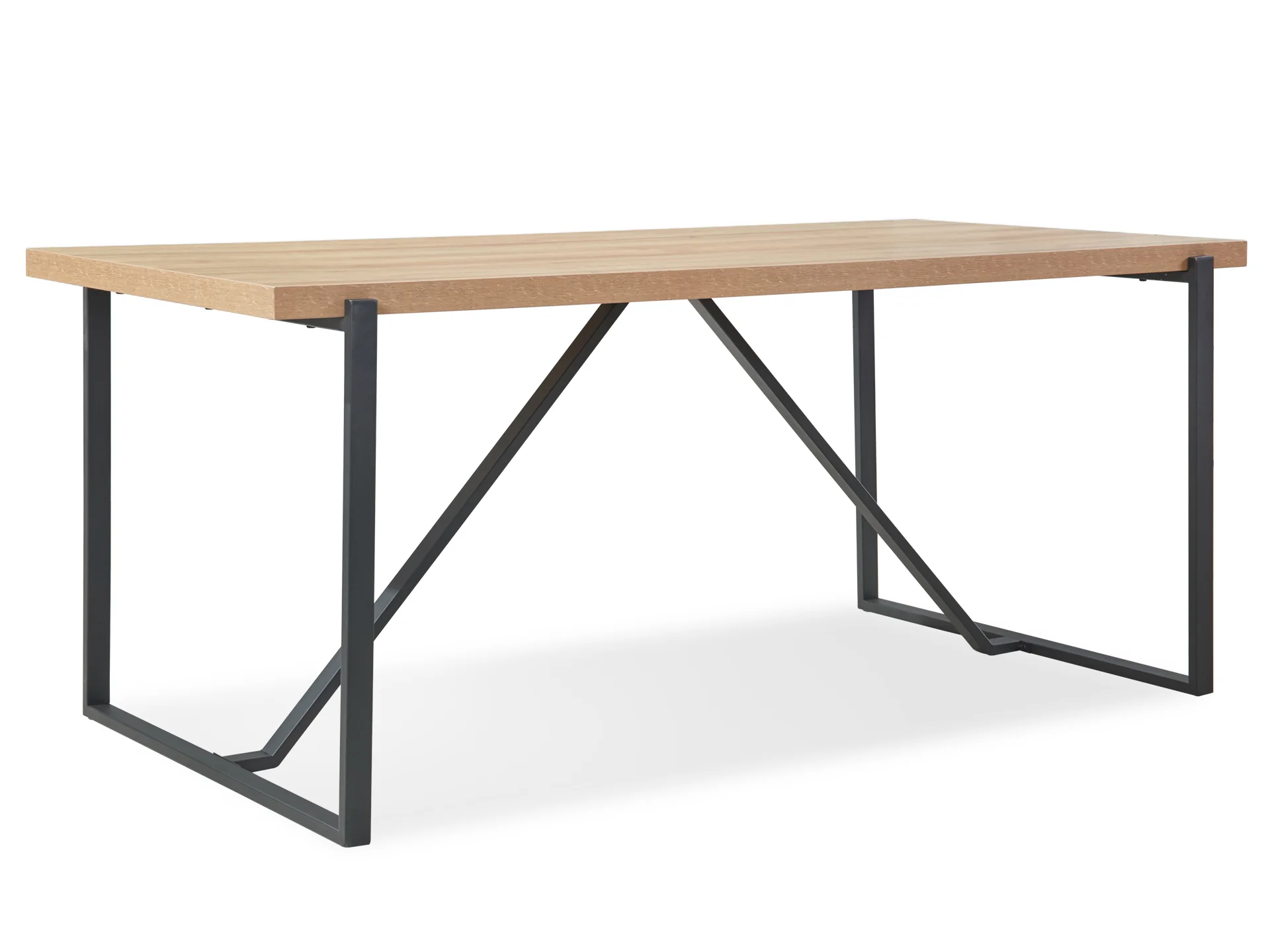 Liron Dining Table Rectangle 180x90cm - Oak - Image 9