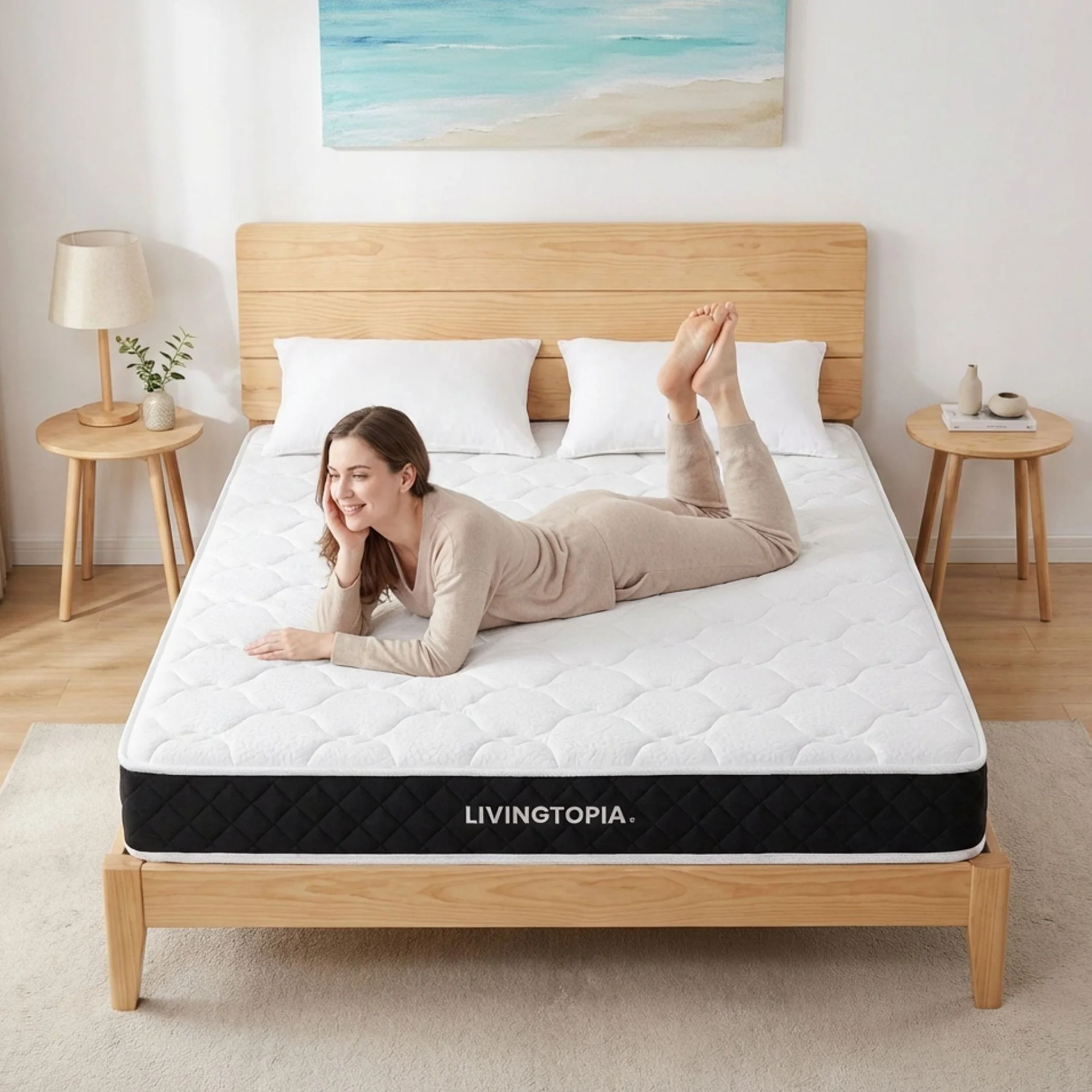 Bamboo Classic Pocket Spring Mattress - Double - Image 17