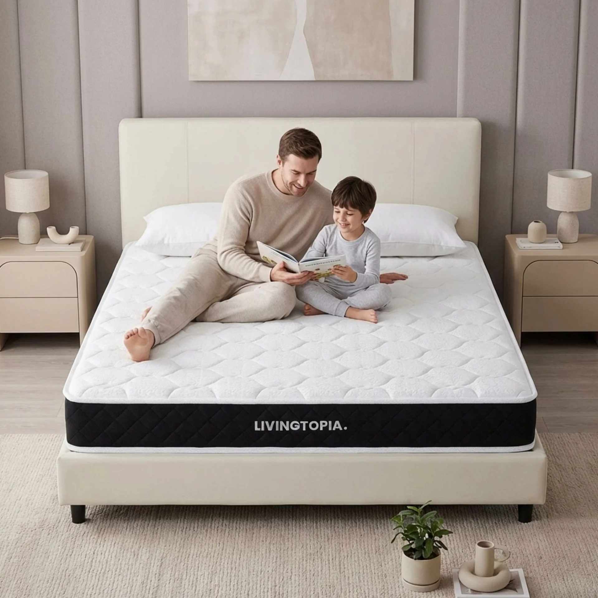 Bamboo Classic Pocket Spring Mattress - Double - Image 2