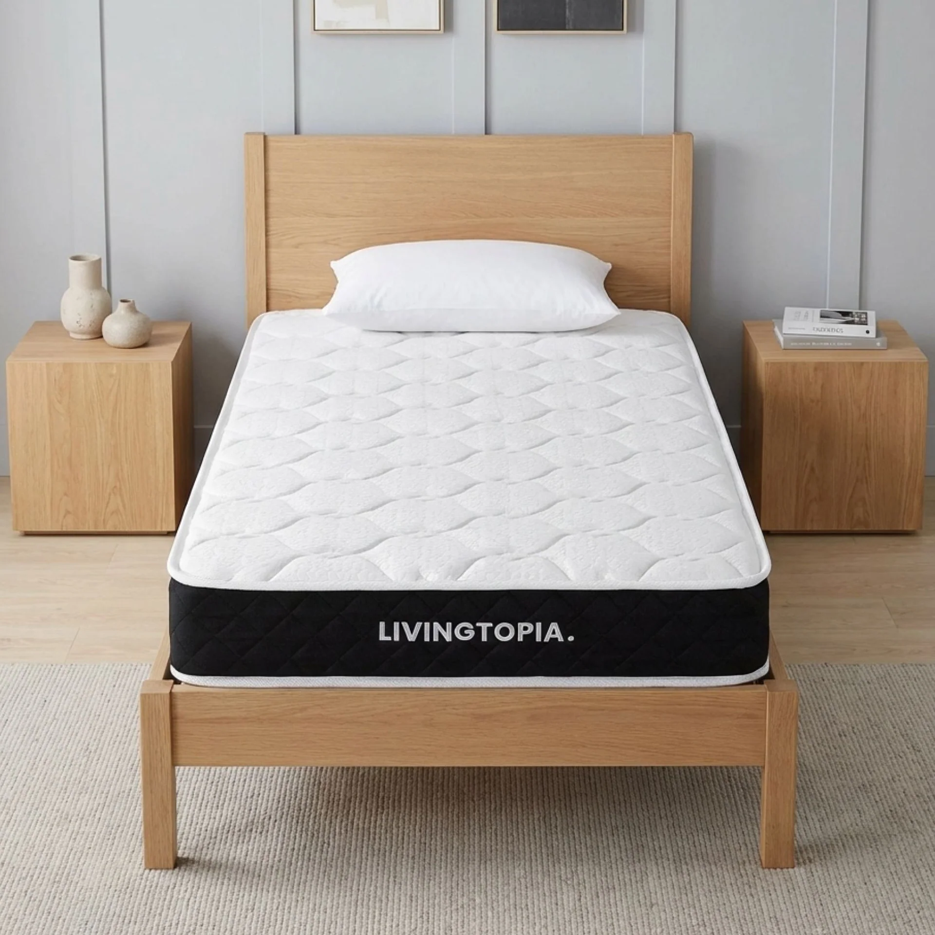 Bamboo Classic Pocket Spring Mattress - King Single - Image 14