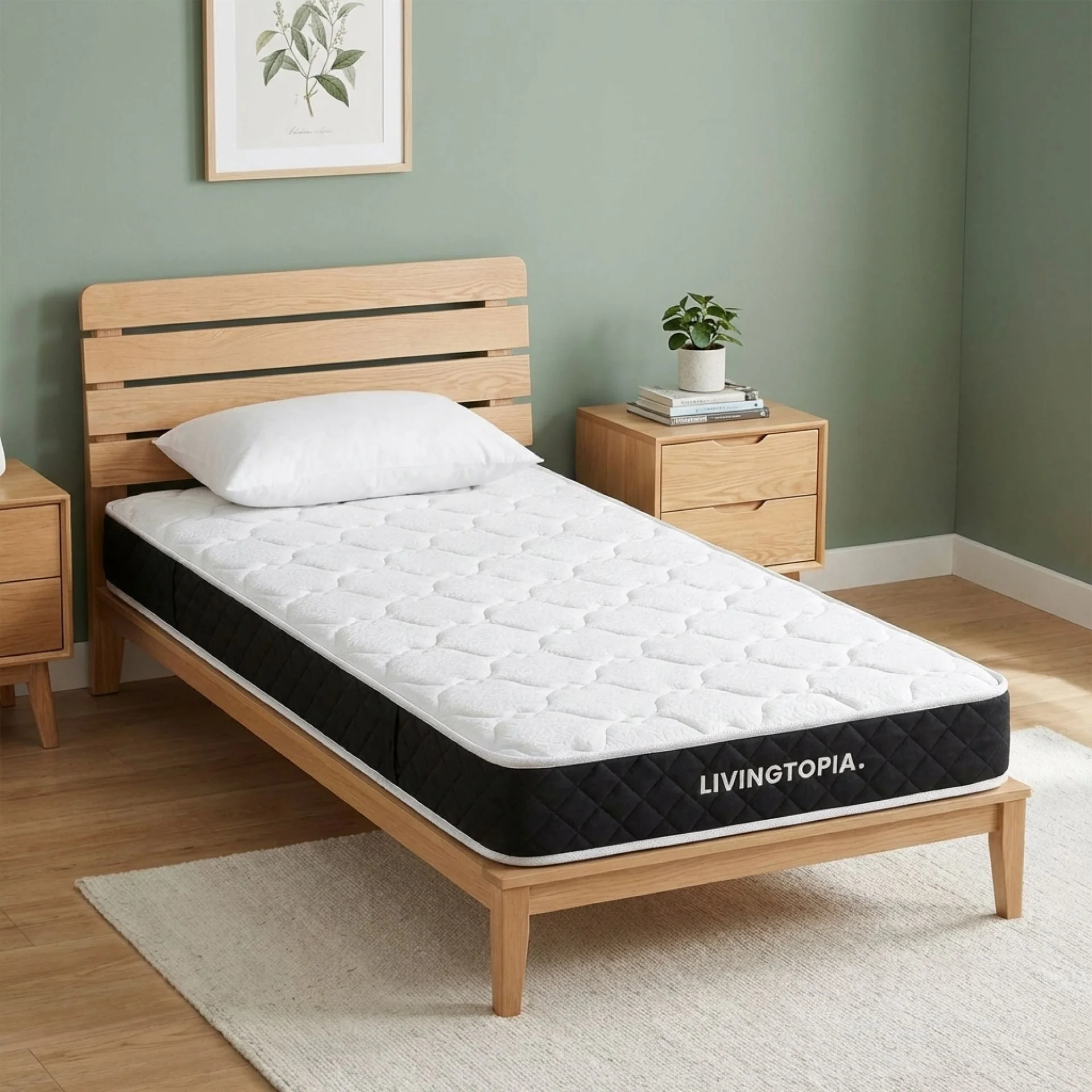 Bamboo Classic Pocket Spring Mattress - King Single - Image 15