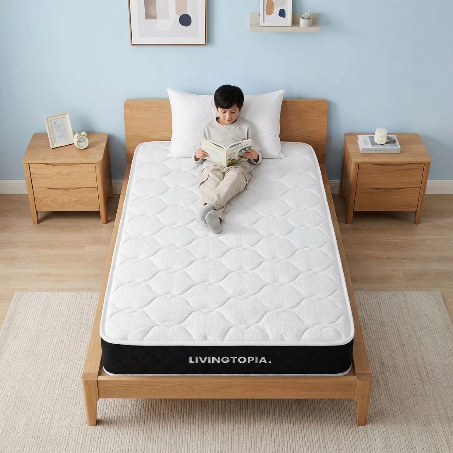 Bamboo Classic Pocket Spring Mattress - King Single - Image 16