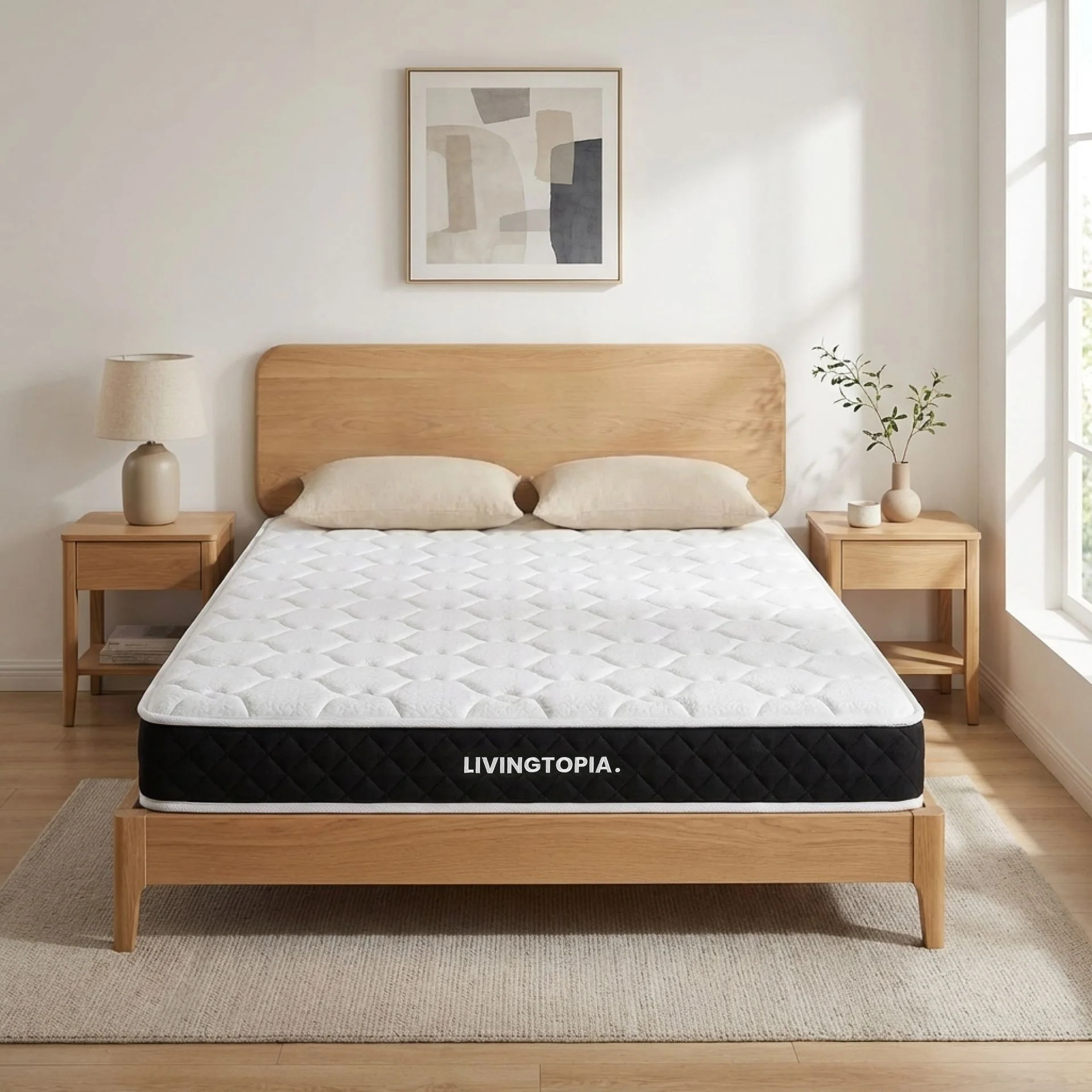 Bamboo Classic Pocket Spring Mattress - Queen