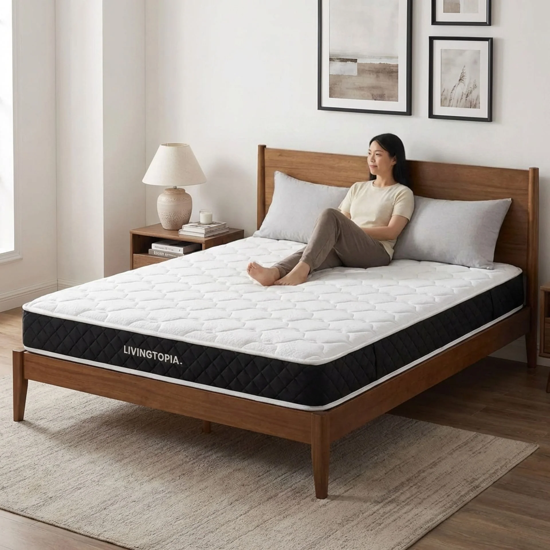 Bamboo Classic Pocket Spring Mattress - Queen - Image 15