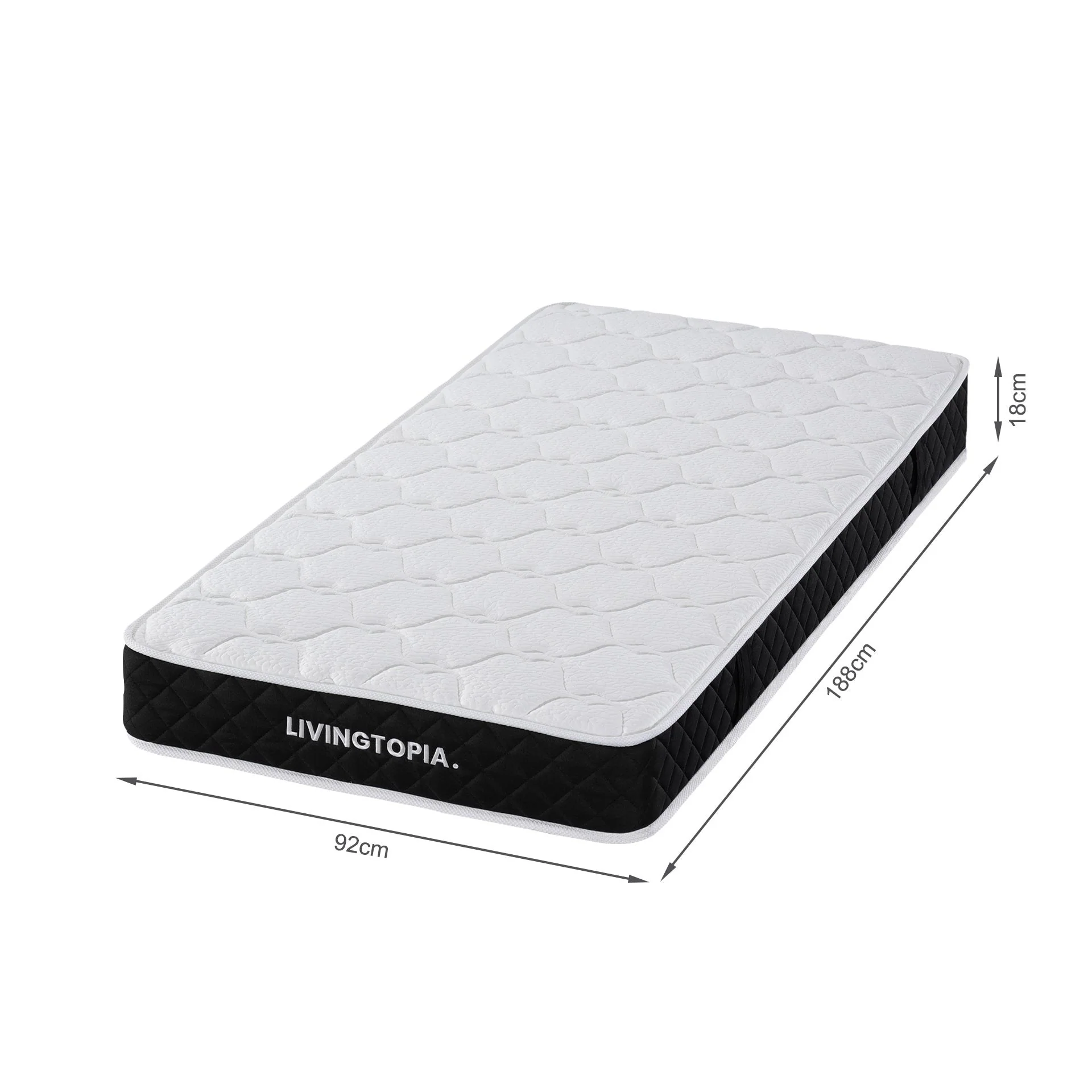 Bamboo Classic Pocket Spring Mattress - Single - Image 17