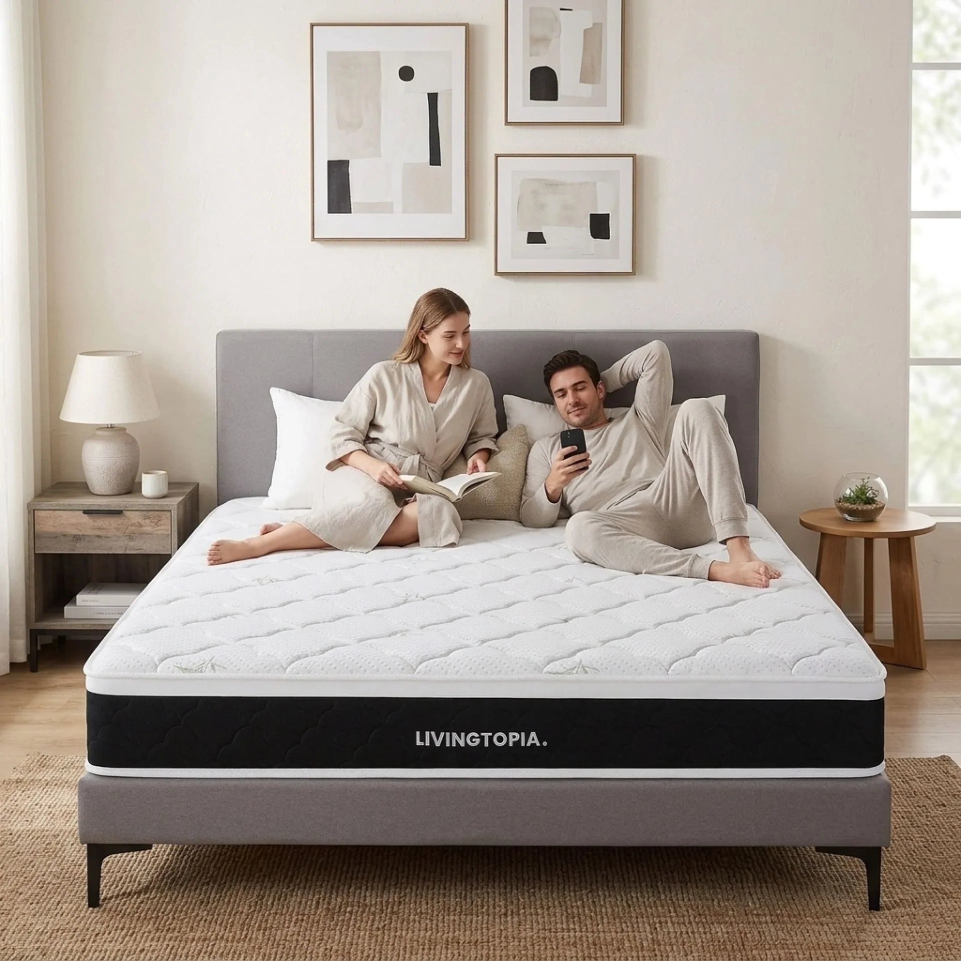 Bamboo Plus 3 Zone Pocket Spring Mattress - King - Image 2