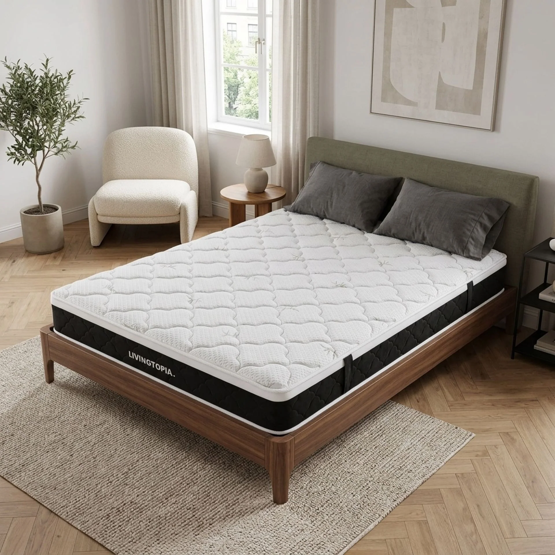 Bamboo Plus 3 Zone Pocket Spring Mattress - Queen - Image 13