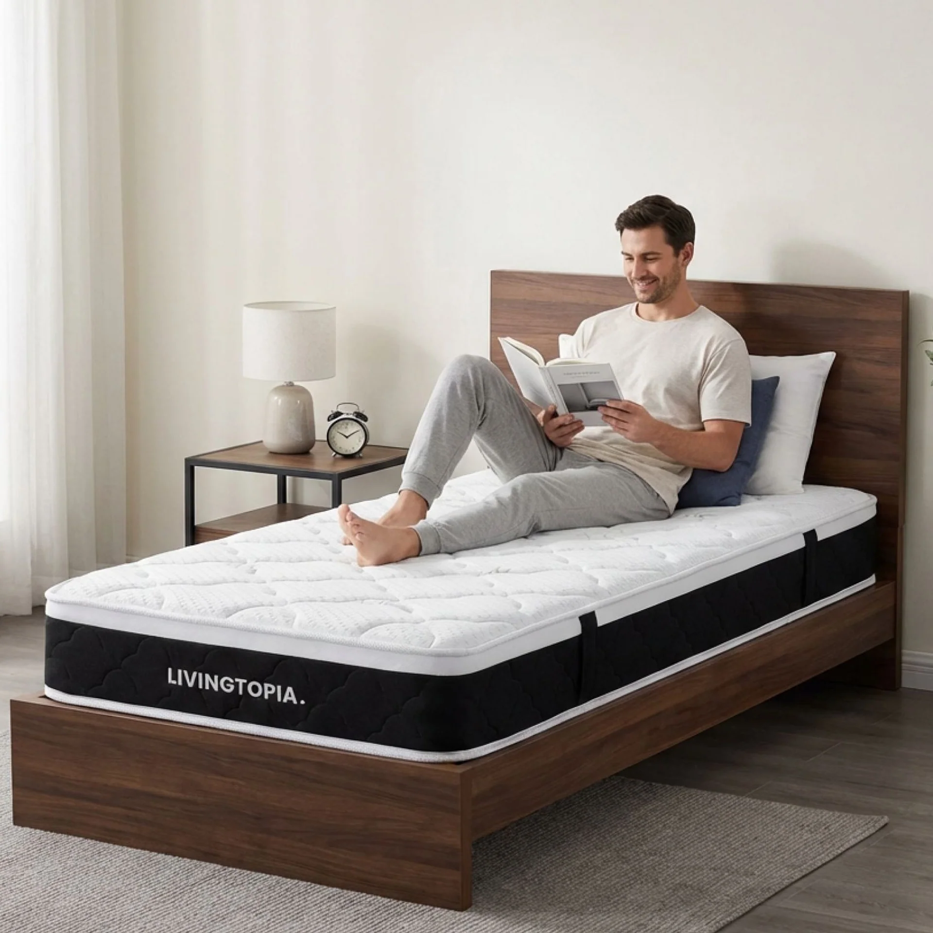 Bamboo Plus 3 Zone Pocket Spring Mattress - Single - Image 16