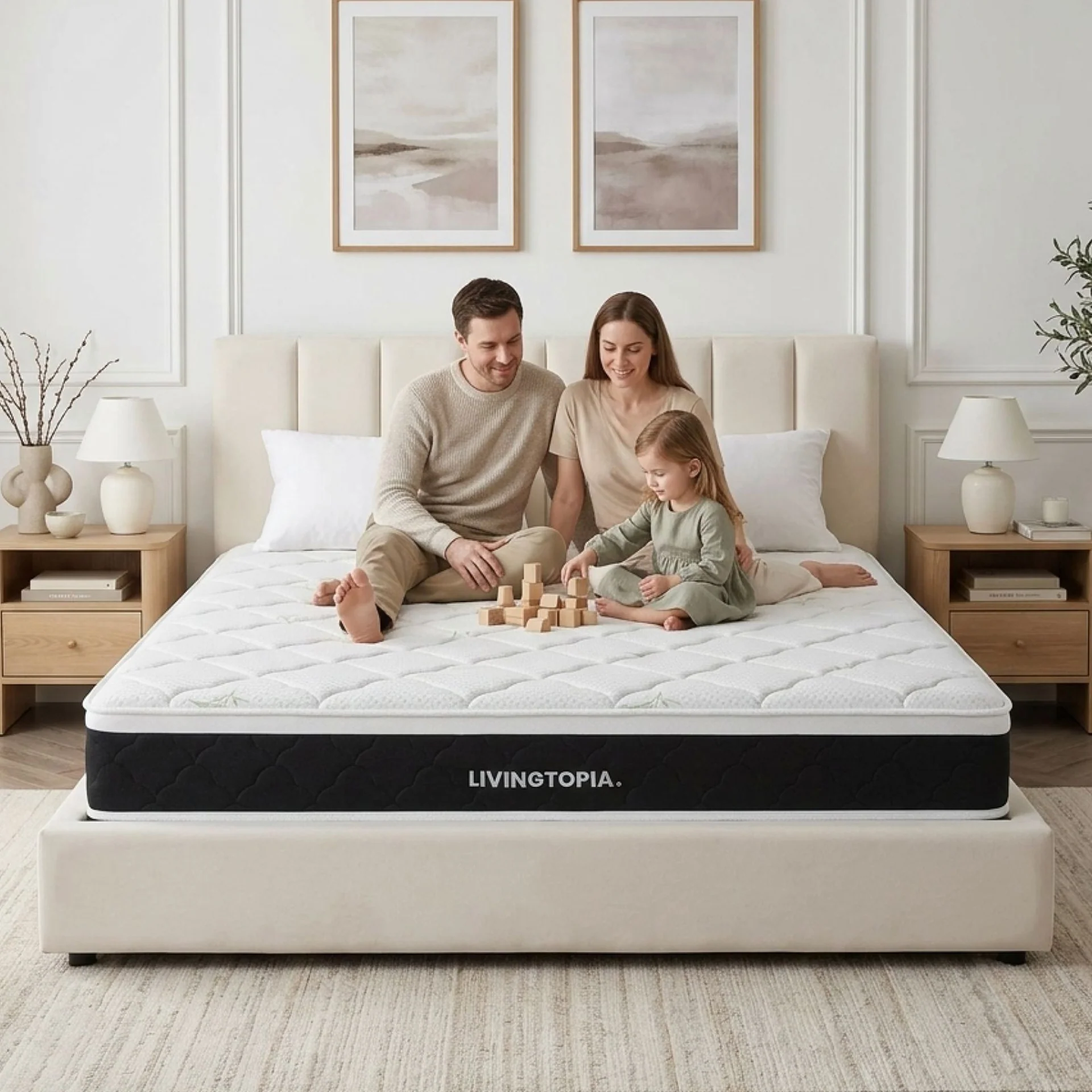 Bamboo Plus 3 Zone Pocket Spring Mattress - Super King - Image 2