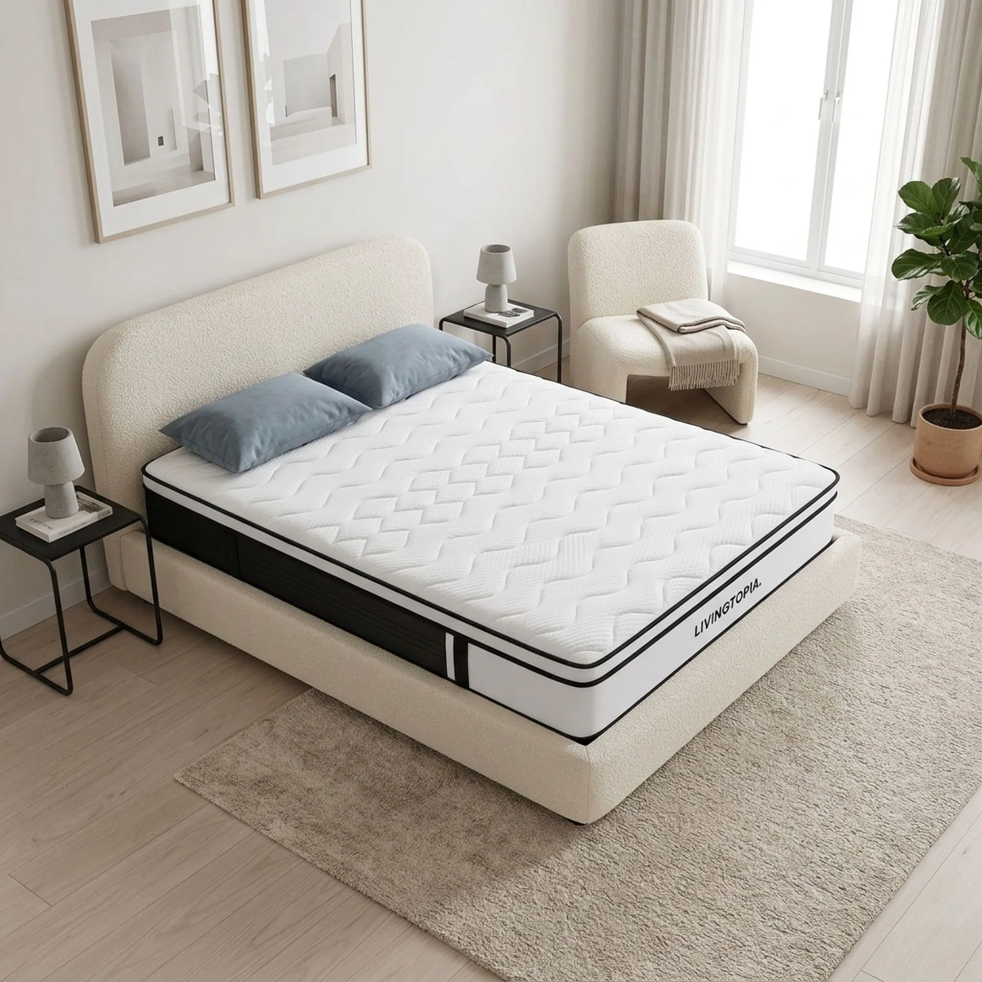 Bamboo Prime 7 Zone Pocket Spring Mattress - Double - Image 13