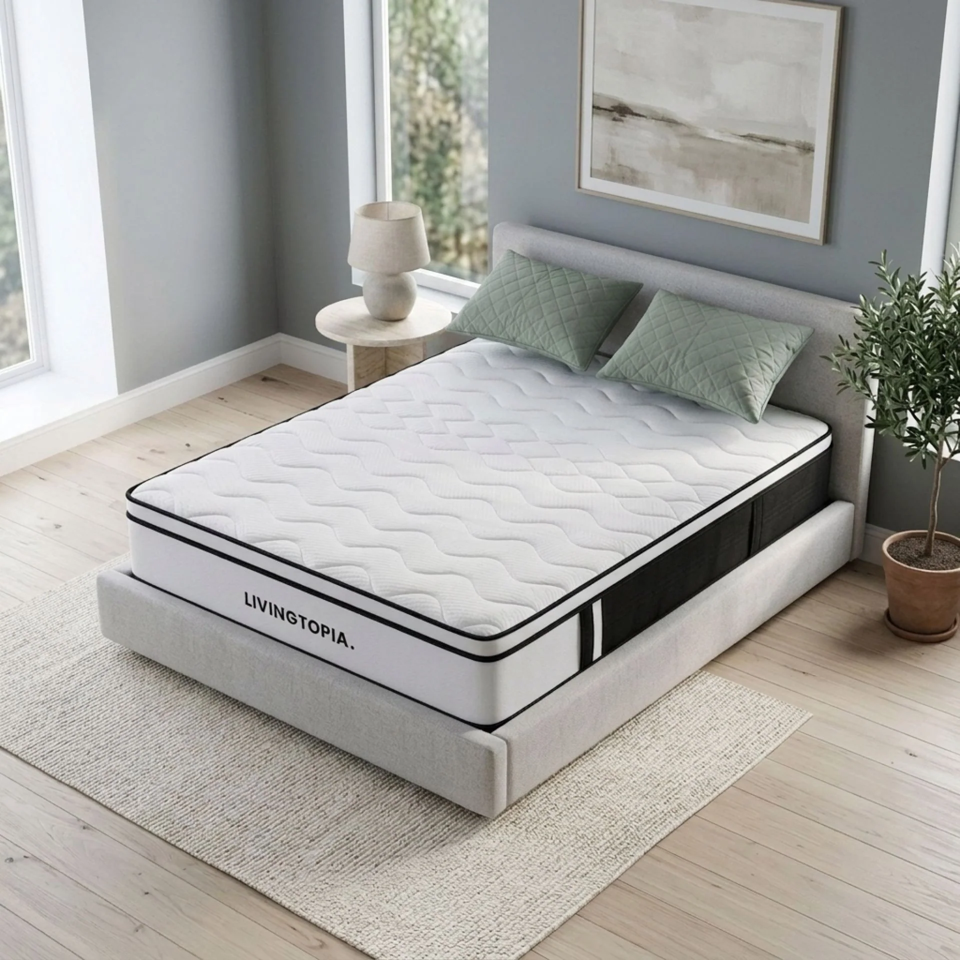Bamboo Prime 7 Zone Pocket Spring Mattress - Double - Image 14
