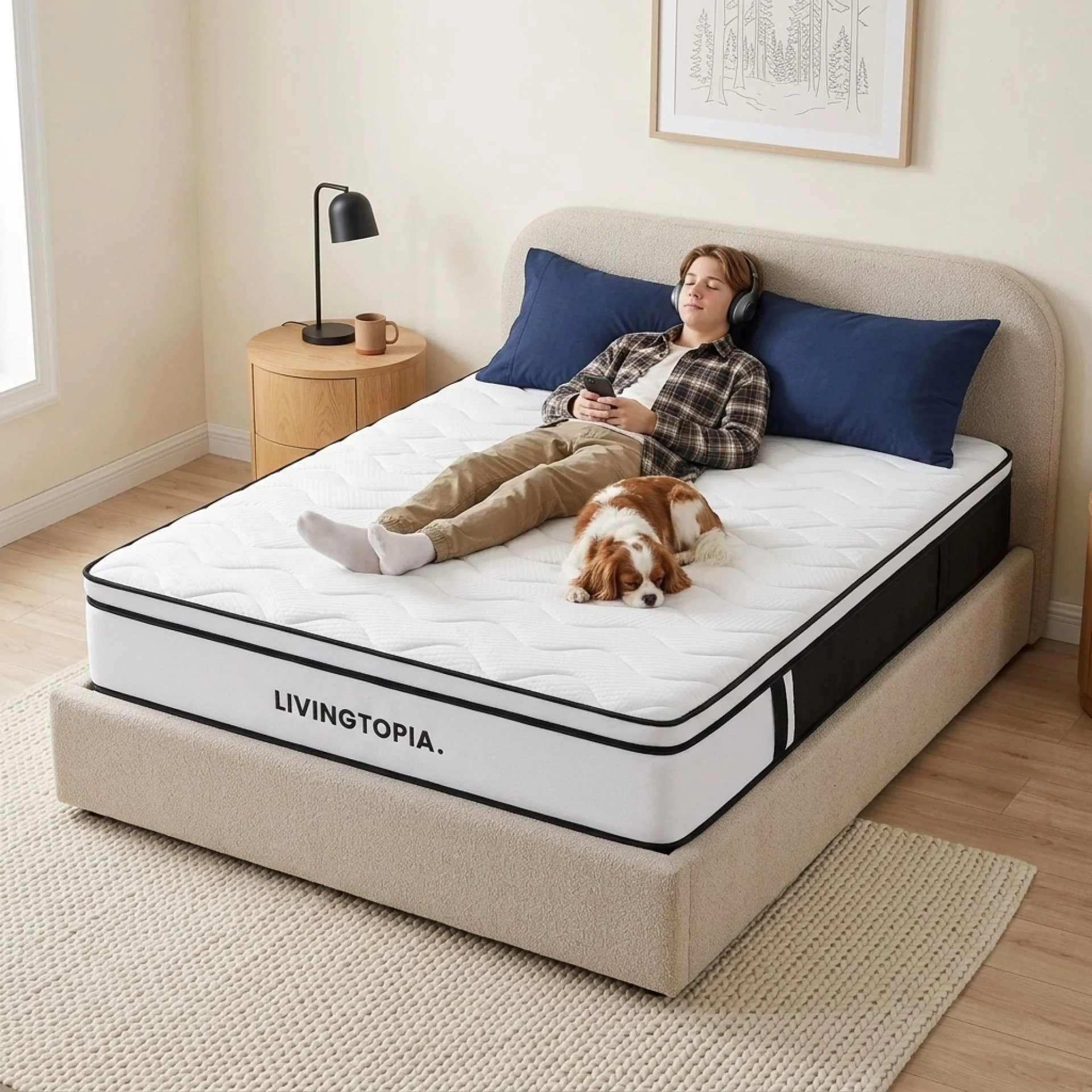 Bamboo Prime 7 Zone Pocket Spring Mattress - Double - Image 15