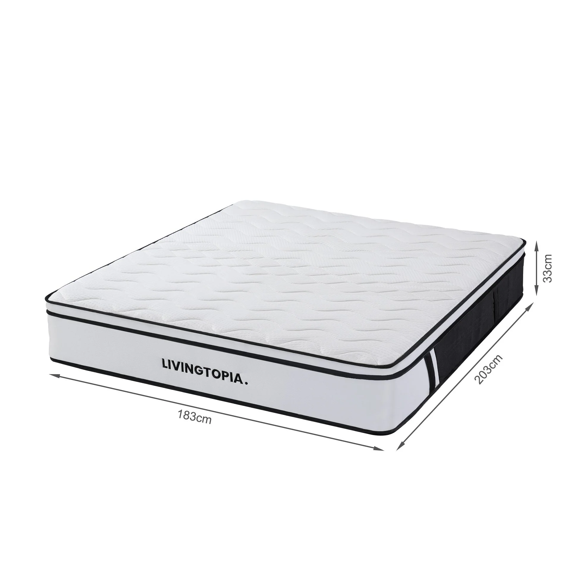 Bamboo Prime 7 Zone Pocket Spring Mattress - Super King - Image 12
