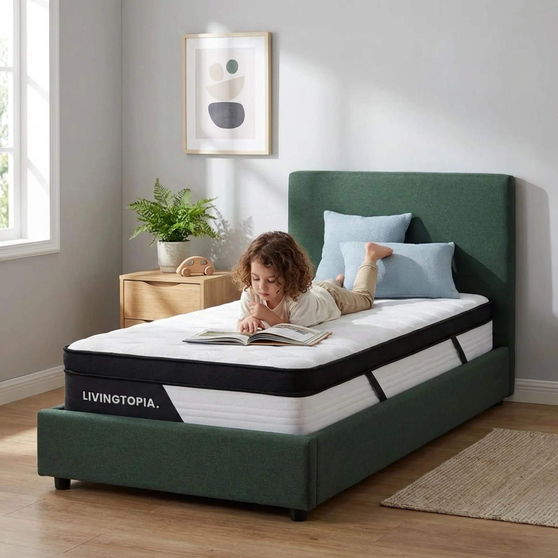 Bamboo Pro 5 Zone Pocket Spring Mattress - Single - Image 16