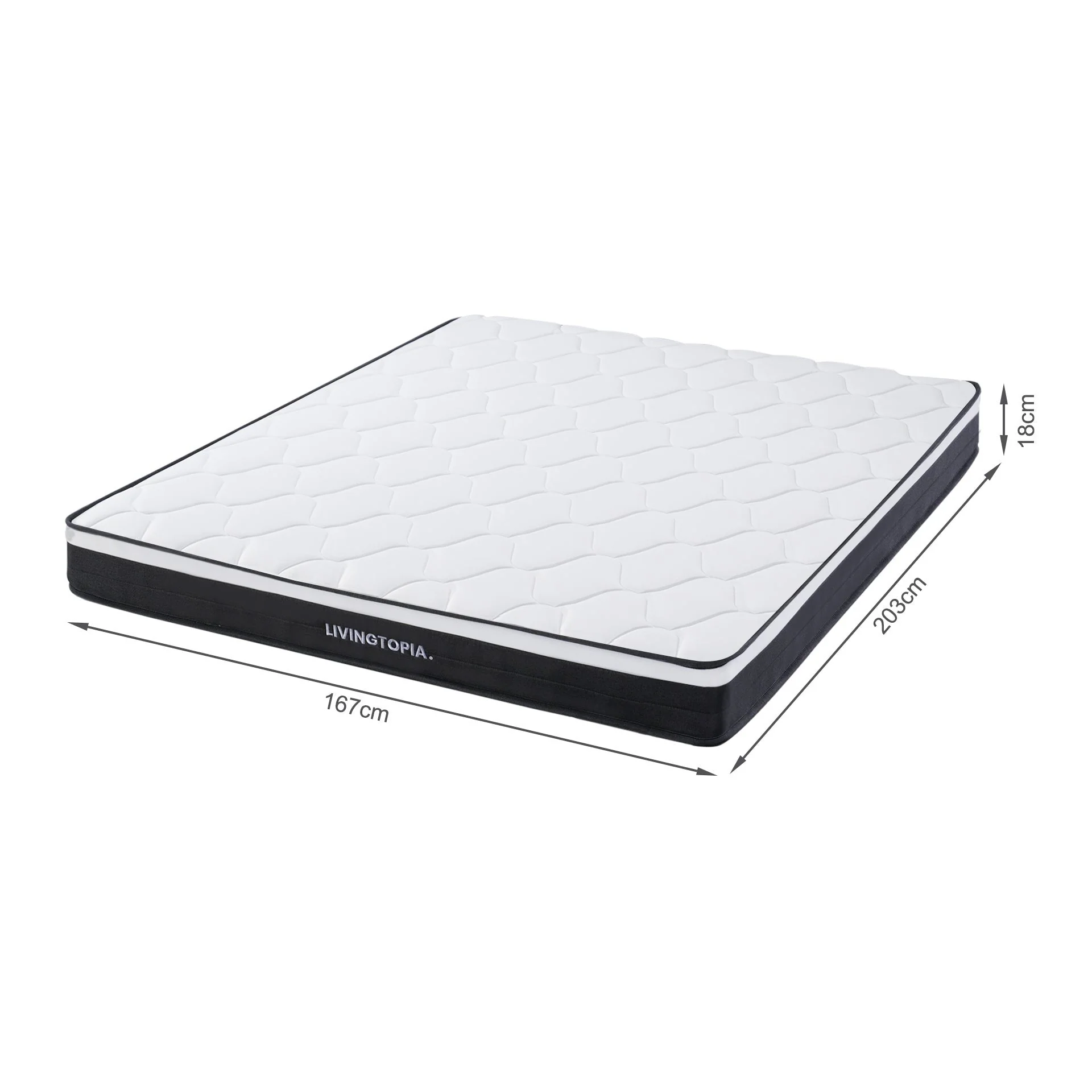 Comfort Classic Pocket Spring Mattress - King - Image 12