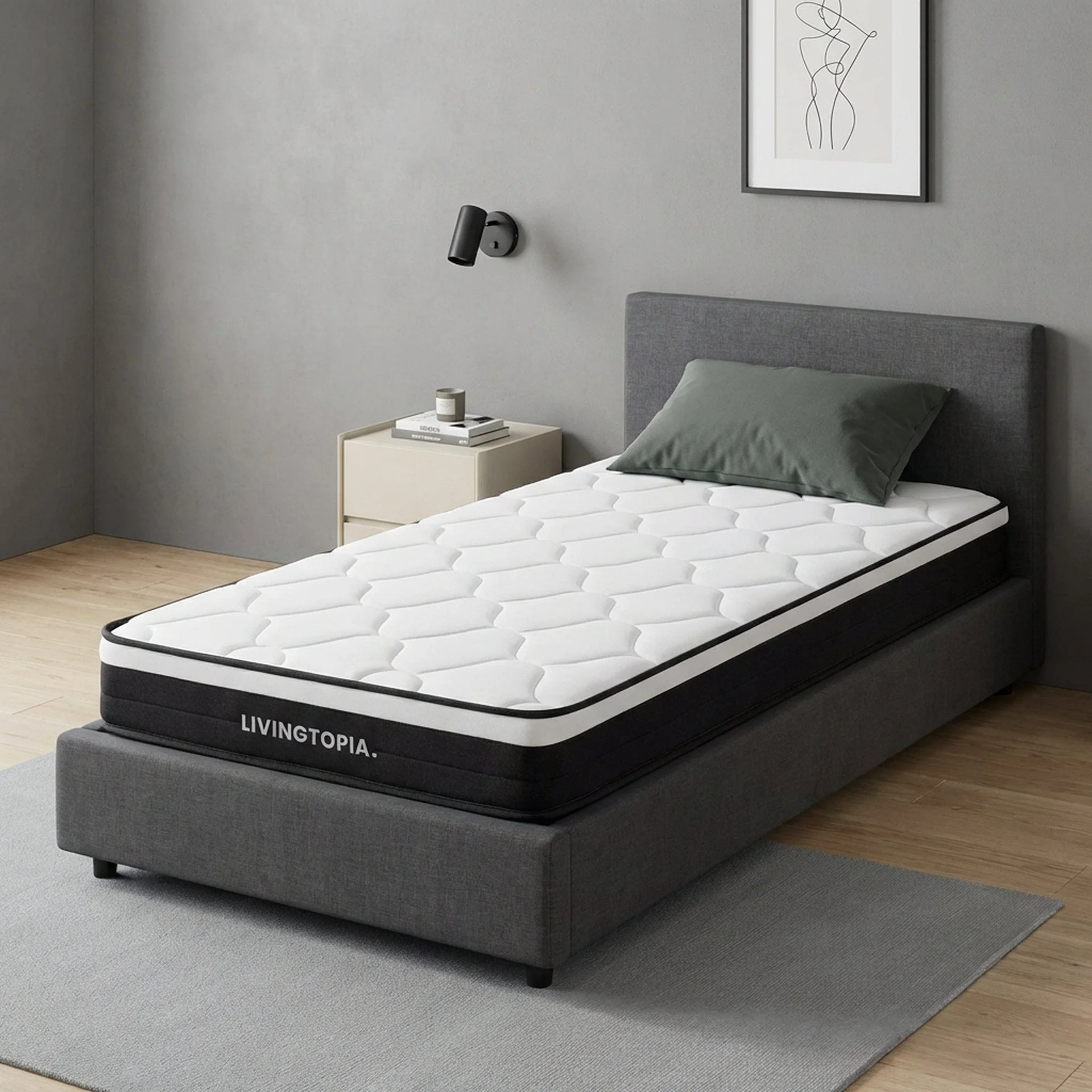 Comfort Classic Pocket Spring Mattress - King Single - Image 12