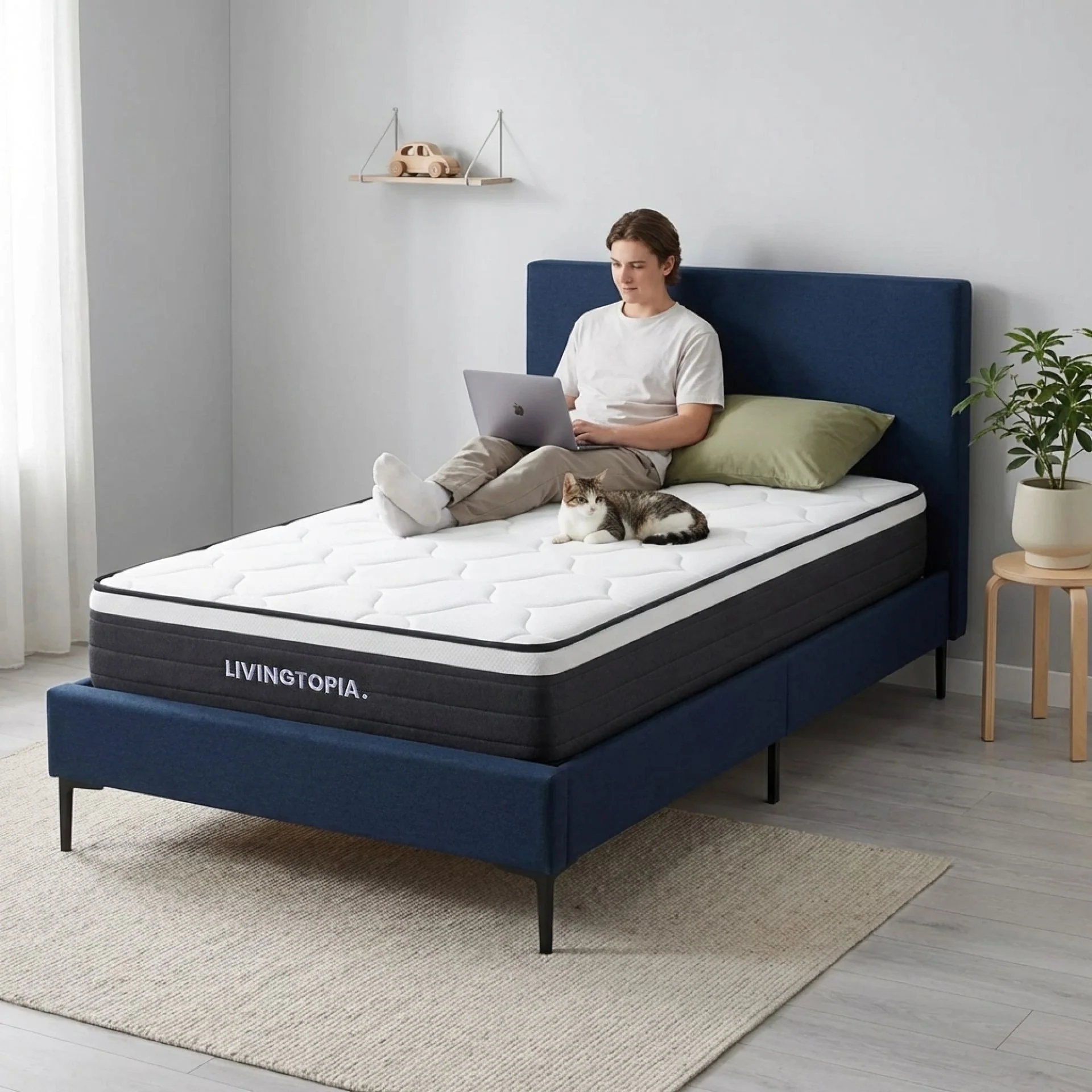 Comfort Classic Pocket Spring Mattress - King Single - Image 15