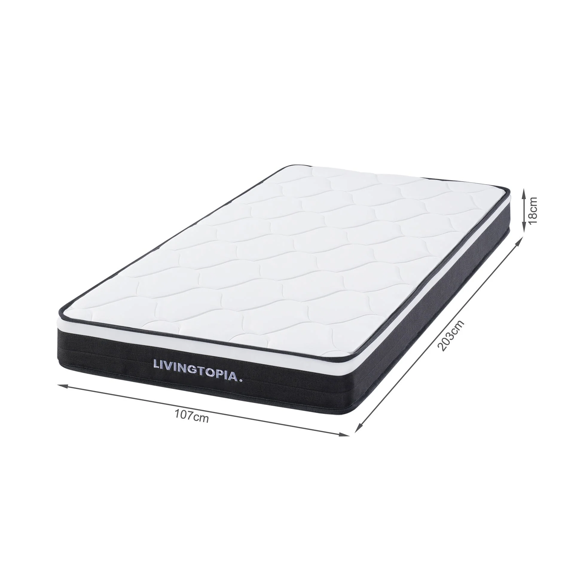 Comfort Classic Pocket Spring Mattress - King Single - Image 17