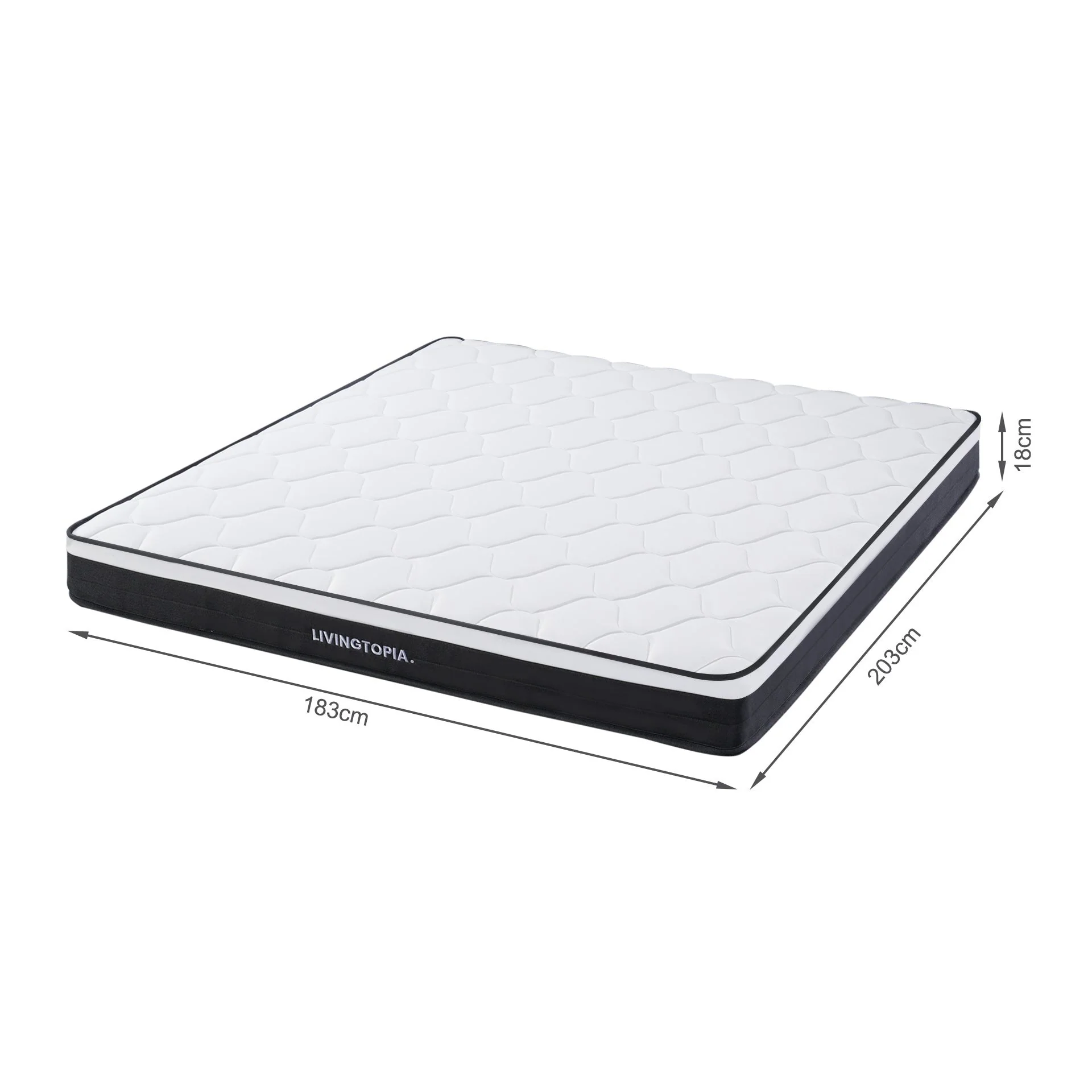 Comfort Classic Pocket Spring Mattress - Super King - Image 12