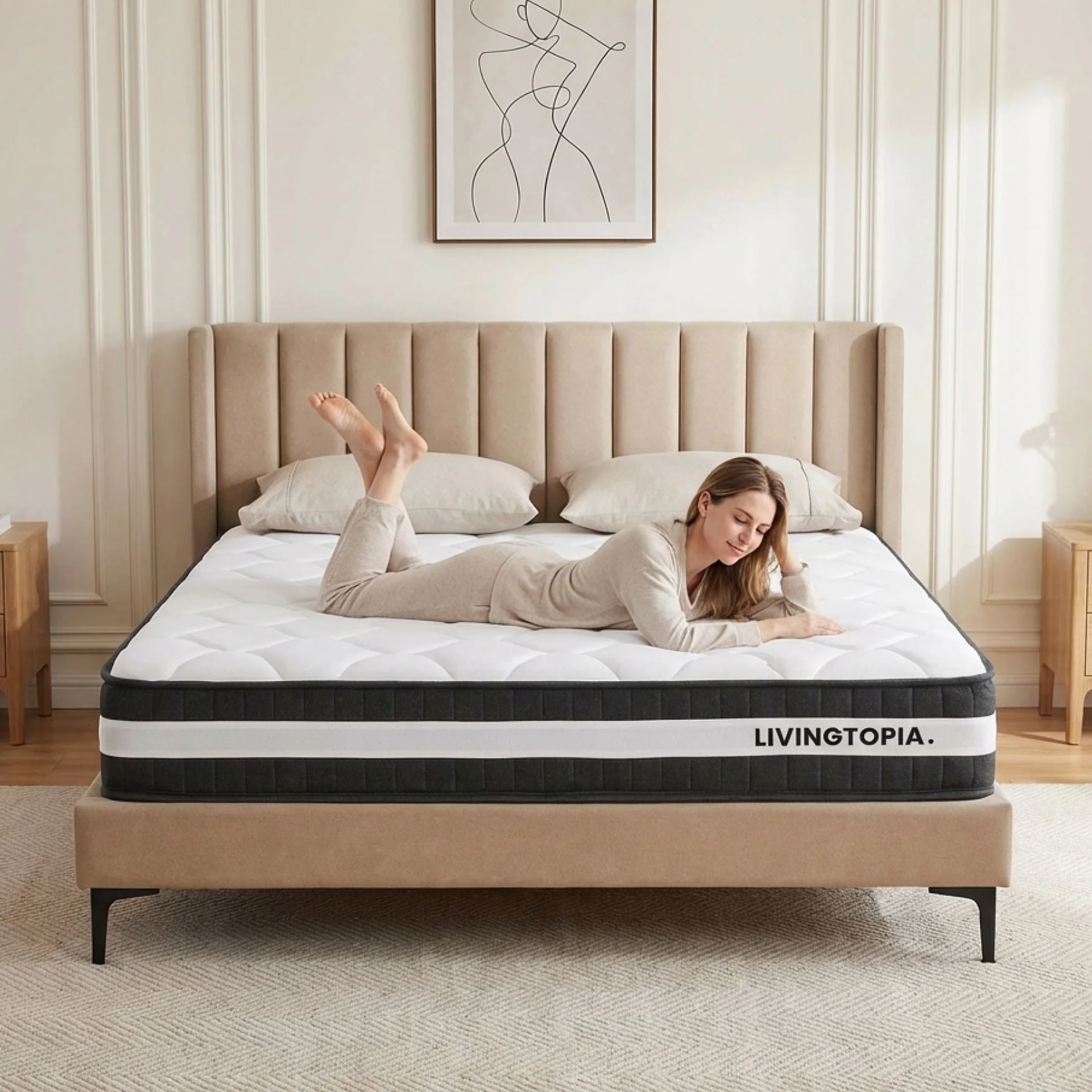 Comfort Plus Pocket Spring Mattress - Double - Image 2